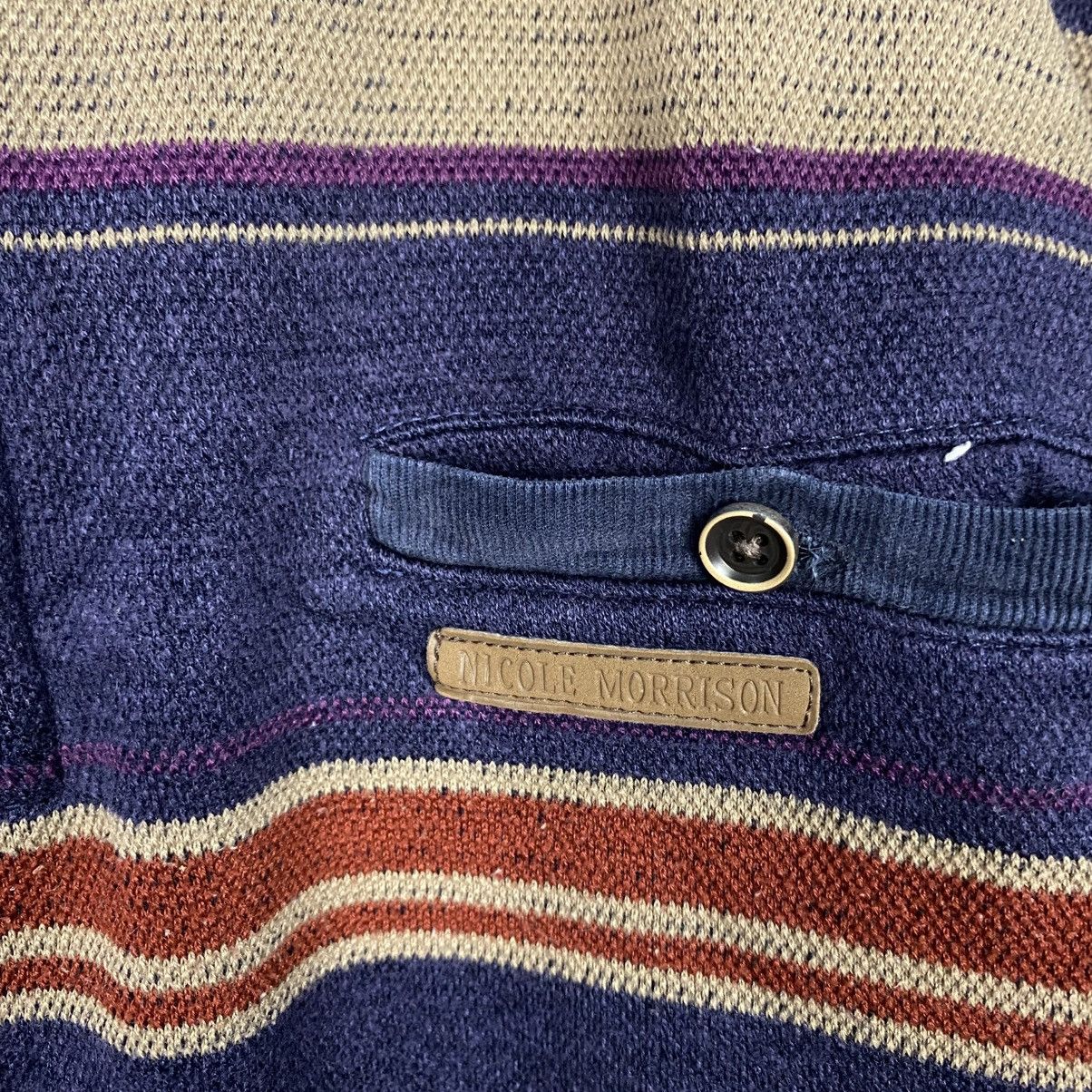 Japanese Brand Vintage Sweatshirt Striped Nicole Morrison Issey Miyake Size US L / EU 52-54 / 3 - 13 Thumbnail