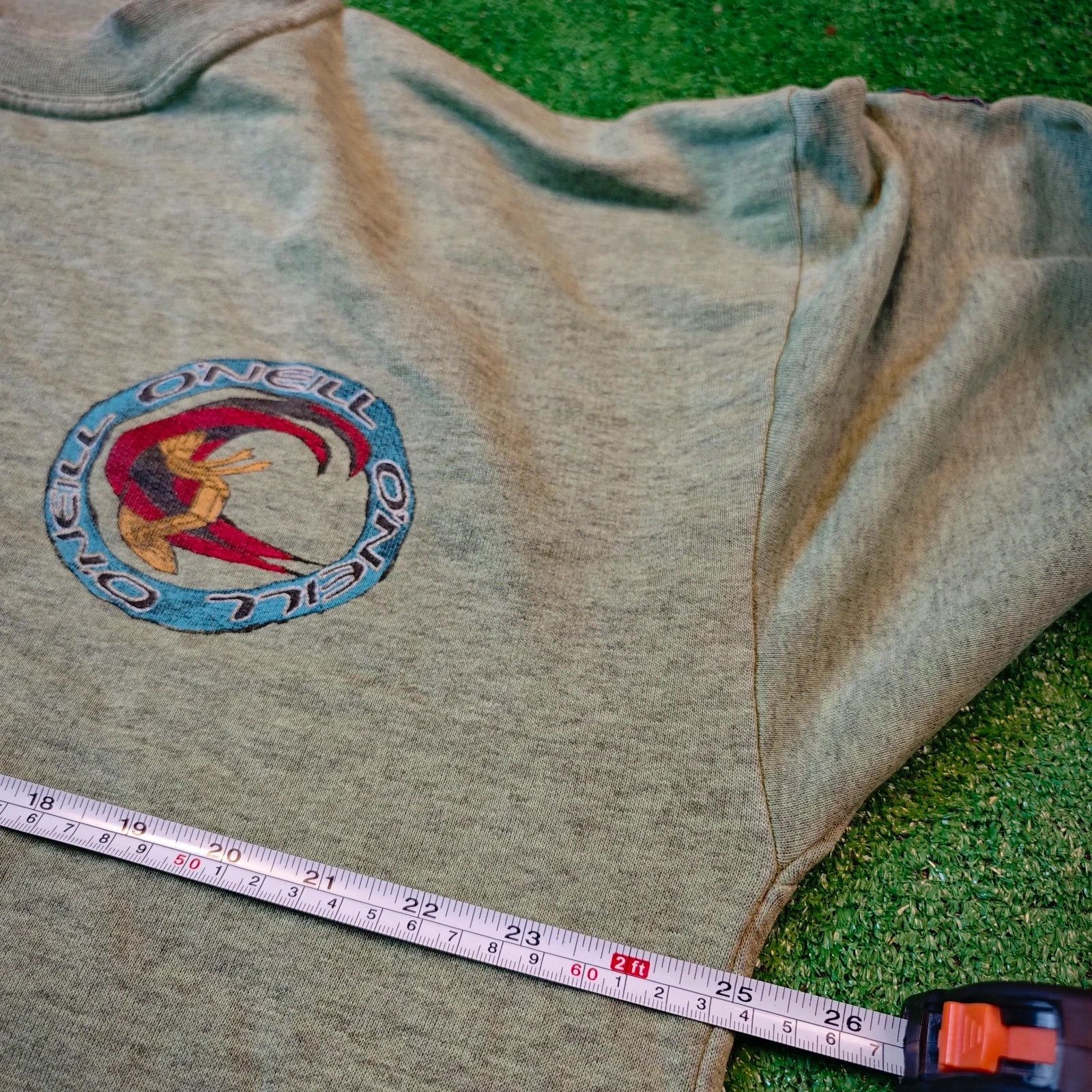 O'Neill Vintage O'neill sweatshirt mens Large green 90s surfer Size US L / EU 52-54 / 3 - 11 Thumbnail