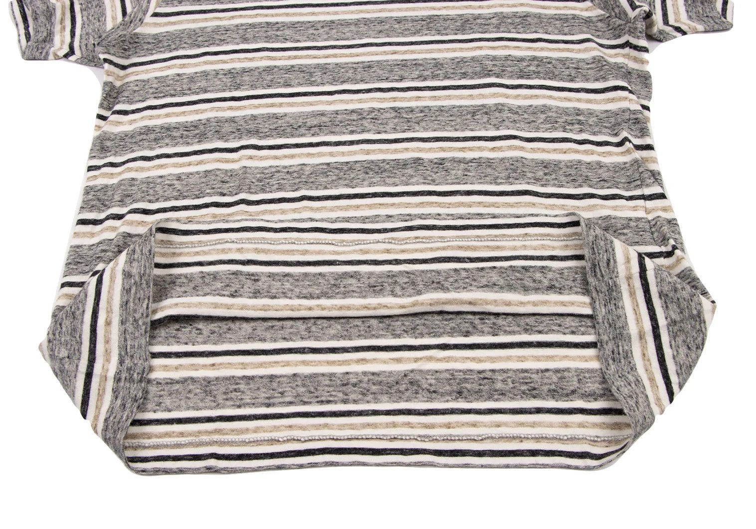 Yohji Yamamoto Yohji Yamamoto Cotton Stripe T-Shirt Size US S / EU 44-46 / 1 - 5 Thumbnail