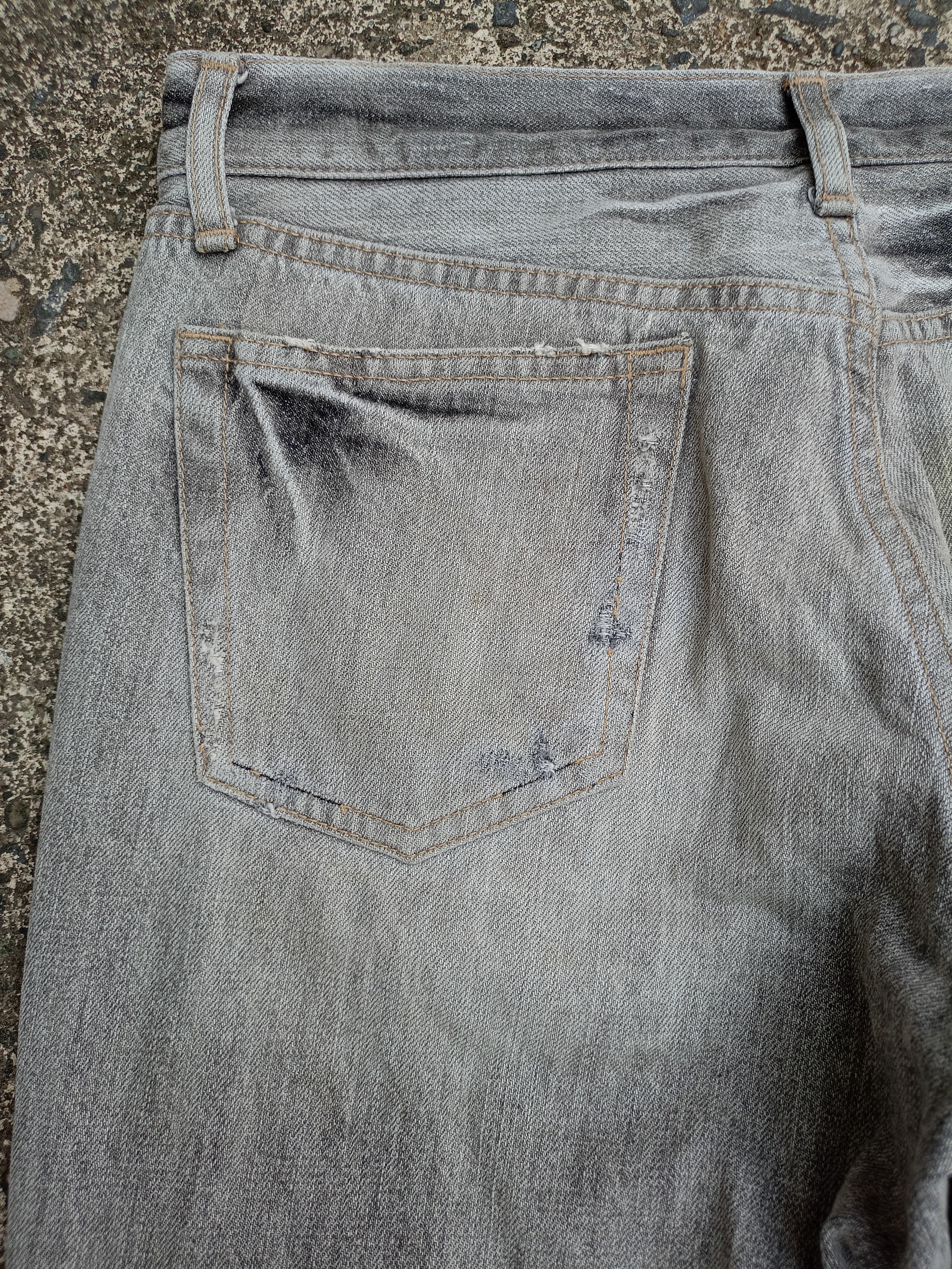 If Six Was Nine × Japanese Brand BLUE WAY FLARED DENIM PANTS Size US 30 / EU 46 - 9 Thumbnail
