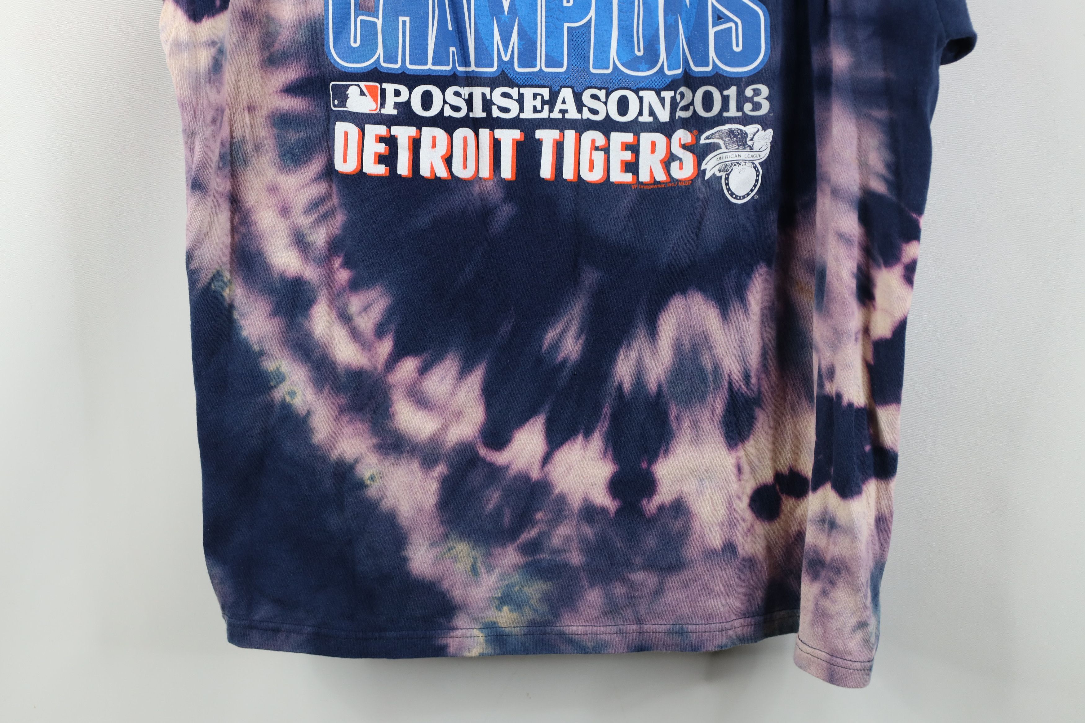 Vintage Y2K MLB 2013 Central Champions Detroit Tigers T-Shirt Size US XL / EU 56 / 4 - 3 Thumbnail