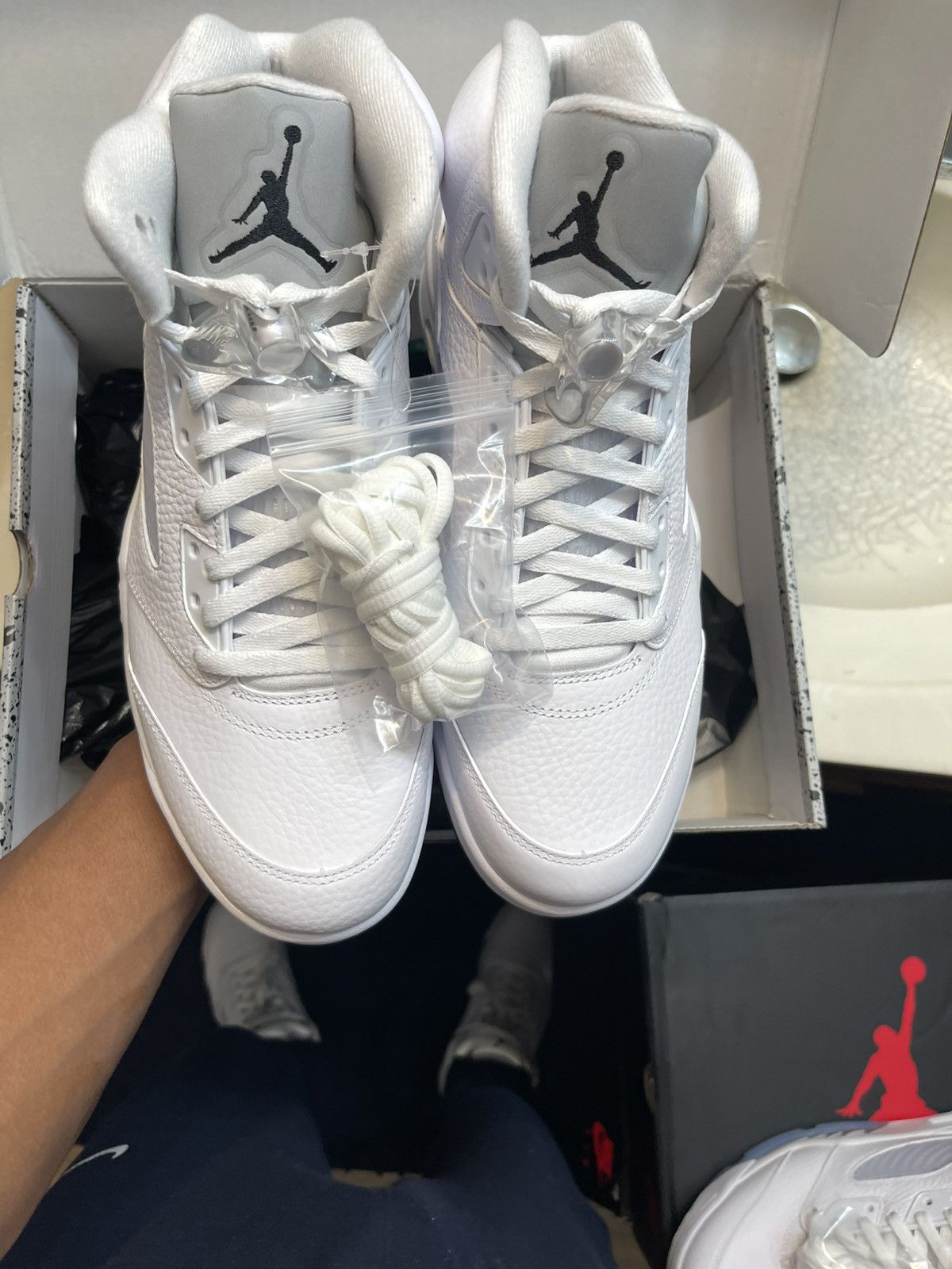 Jordan Brand Authentic Jordan 5 White Metallic 2026 Size US 11 / EU 44 - 1 Thumbnail
