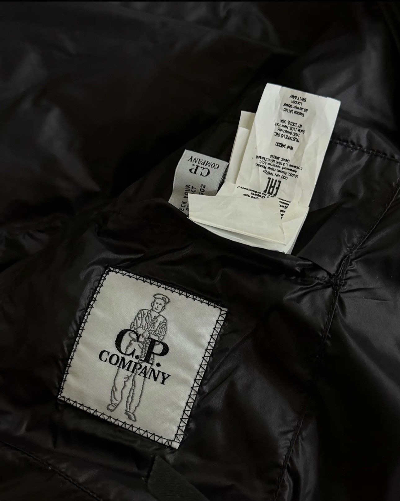 C.P. Company CP Company black down jacket Size US M / EU 48-50 / 2 - 6 Thumbnail