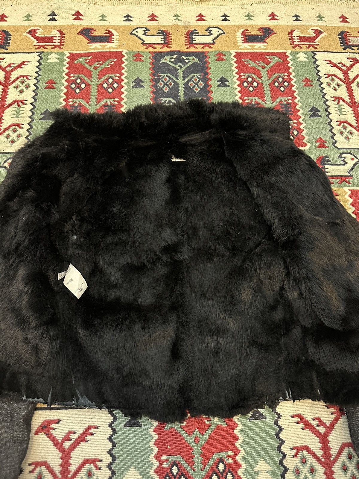Pinko Vintage Pinko Denim Real Fur Avantgarde Jacket Size S / US 4 / IT 40 - 7 Thumbnail