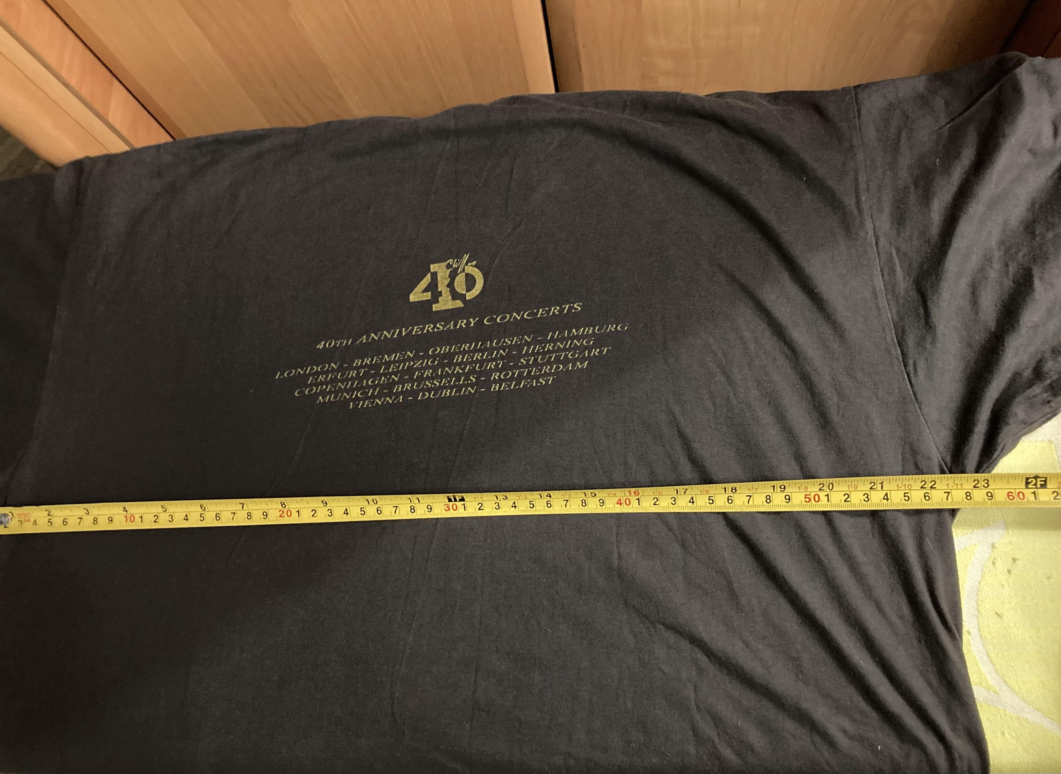 Band Tees × Vintage Vintage 90s Cliff Richard 40th Anniversary Tour Shirt Size US L / EU 52-54 / 3 - 9 Thumbnail