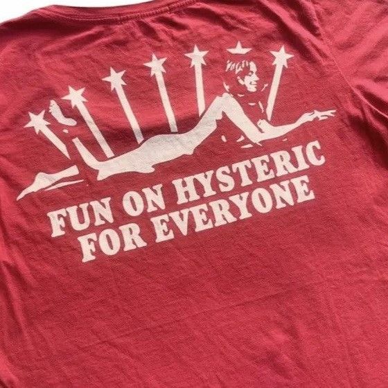 Hysteric Glamour Hysteric Glamour Wicked Graphic Pink Tee Size Free Size M / US 6-8 / IT 42-44 - 4 Thumbnail