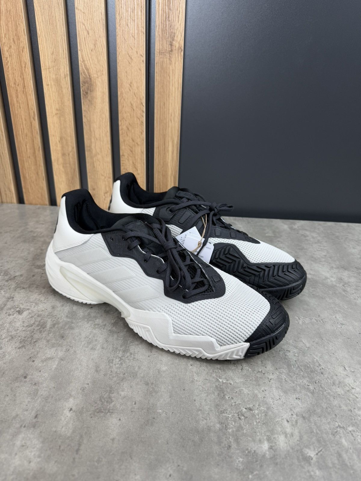Y-3 Adidas Y-3 Barricade 13 Tennis Orbit Grey/Black Size US 12.5 Size US 12.5 / EU 45-46 - 2 Thumbnail