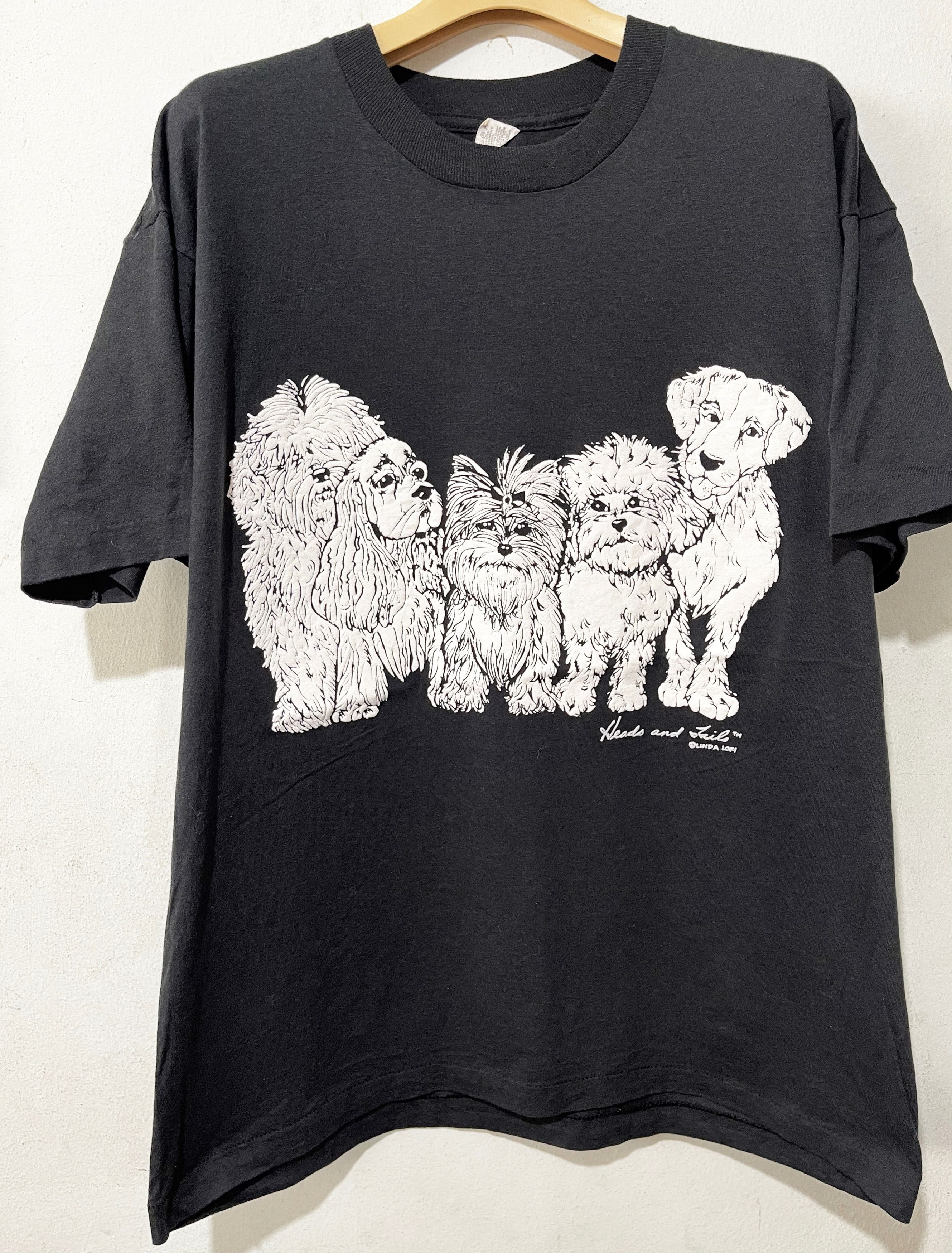 Vintage Vintage 80s Dog Shirt Size US XL / EU 56 / 4 - 1 Thumbnail
