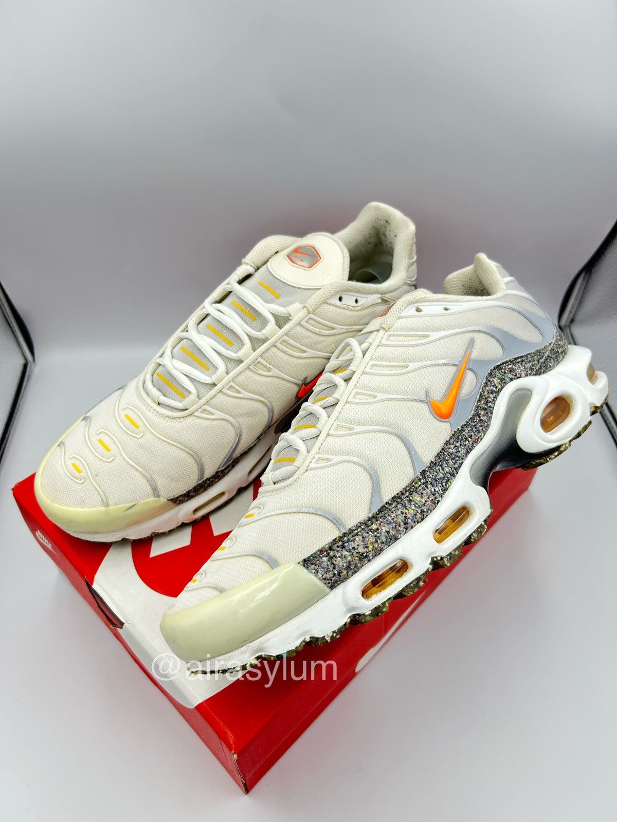 Nike ☄️ 2020 Nike Air Max Plus Tuned Air Tn ”Crater” Size US 12 / EU 45 - 1 Thumbnail