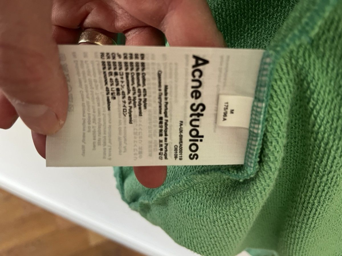 Acne Studios Acne Studios green sports cardigan/jacket medium men’s Size US M / EU 48-50 / 2 - 7 Thumbnail