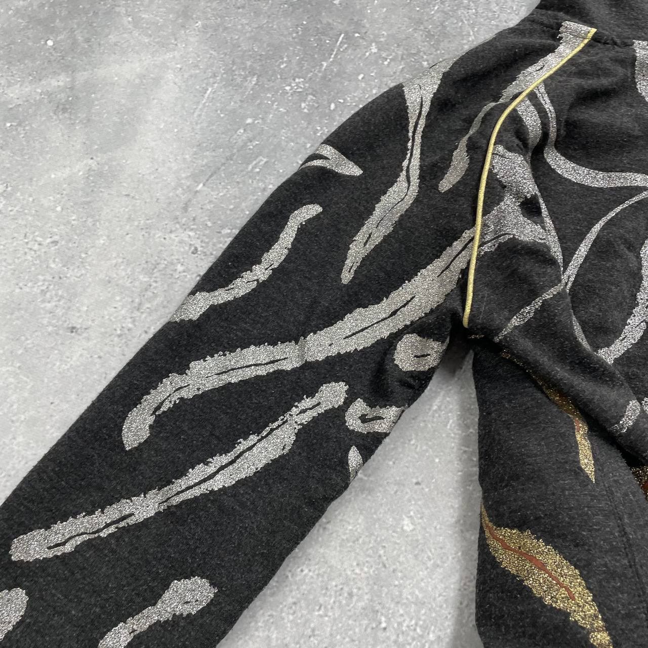 Just Cavalli Roberto Cavalli Full Zip-Up Hoodie Women’s Gray Size S/M Size S / US 4 / IT 40 - 24 Thumbnail