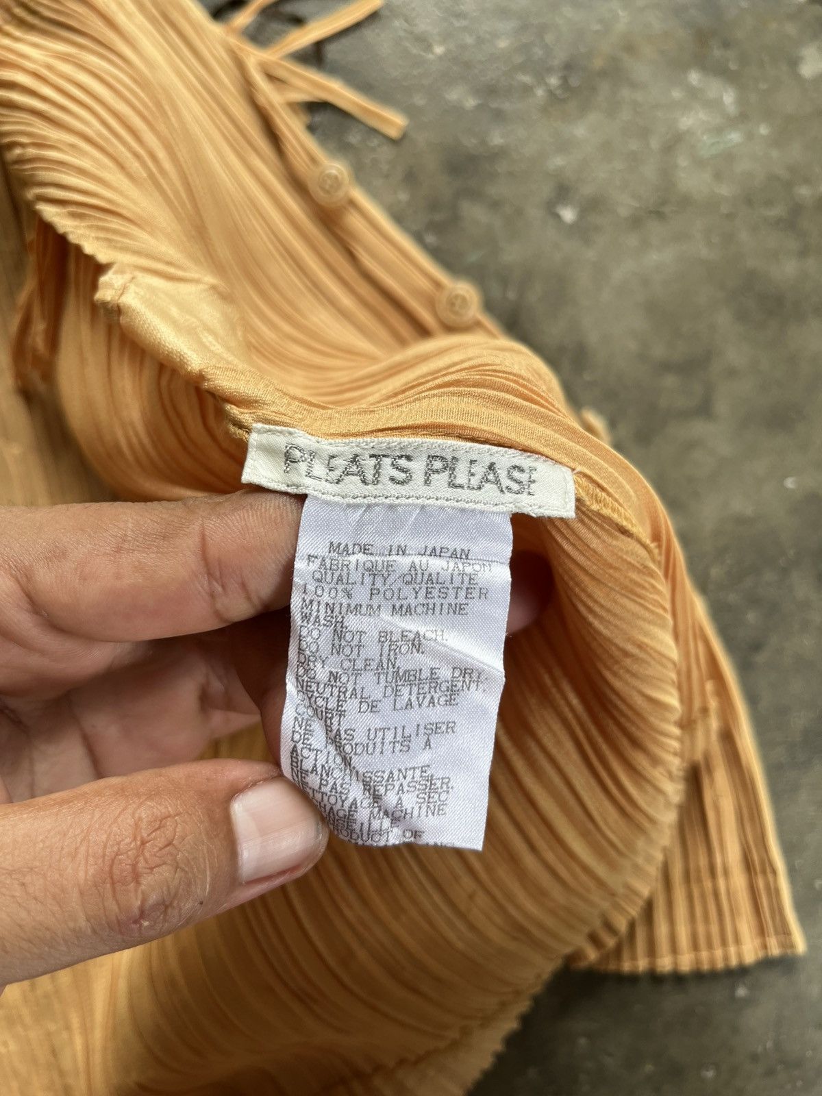 Pleats Please Issey Miyake PLEATS PLEASE Issey Miyake Fringe PP91 Wrinkles Vest Japan Size US M / EU 48-50 / 2 - 19 Thumbnail
