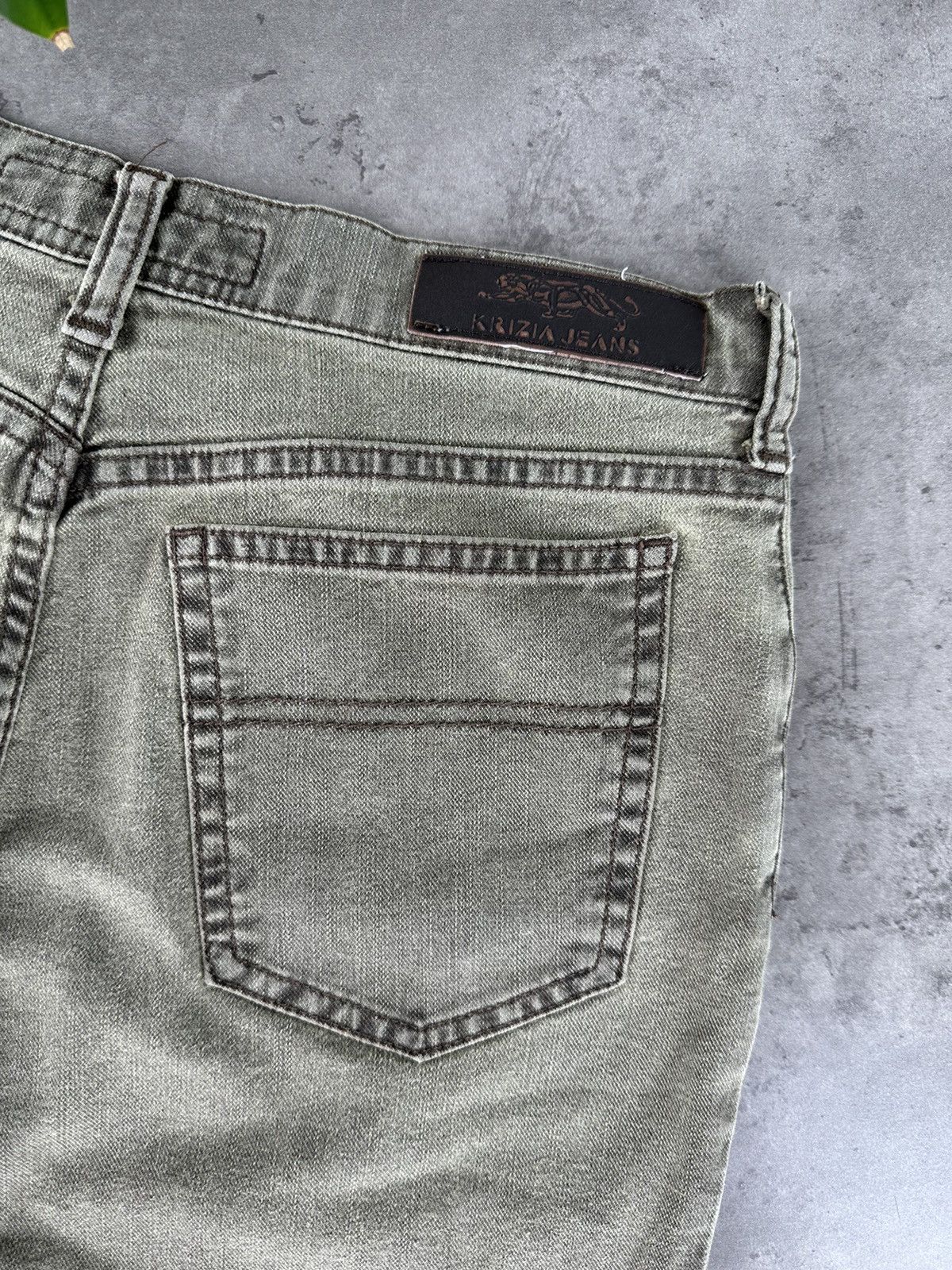 Krizia Uomo Krizia Green Jeans Size US 30 / EU 46 - 9 Thumbnail