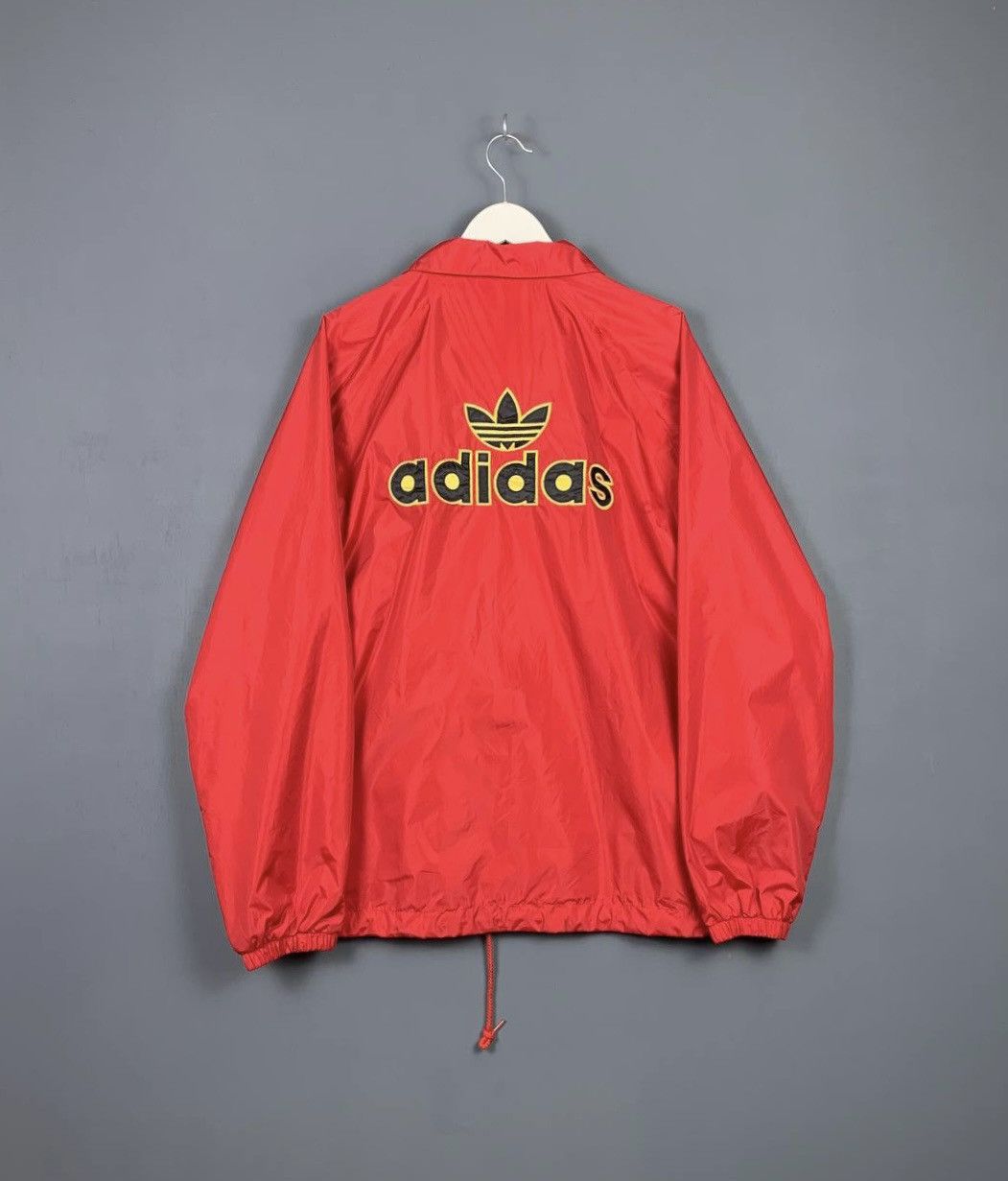 Vintage Adidas Embroidery Big Logo Coach Jacket