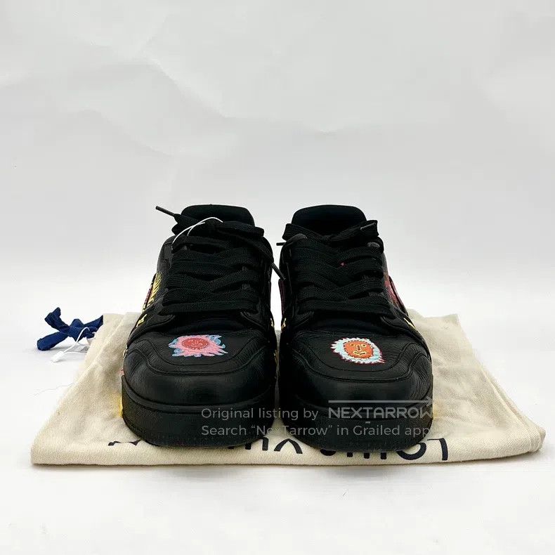 Louis Vuitton Louis Vuitton Yayoi Kusama co-branded black logo sunflower Size US 7 / EU 40 - 9 Thumbnail