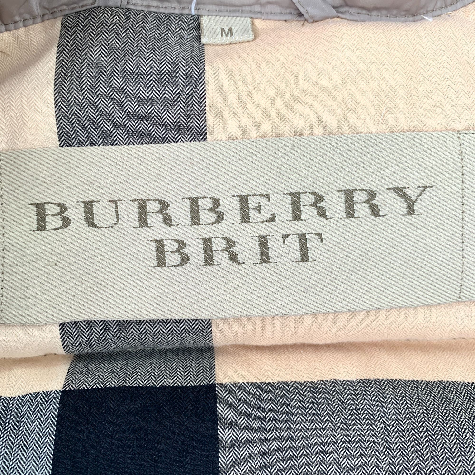 Burberry Burberry Brit Puffer Jacket XL Taupe Down Filled Quilted Coa Size US M / EU 48-50 / 2 - 8 Thumbnail