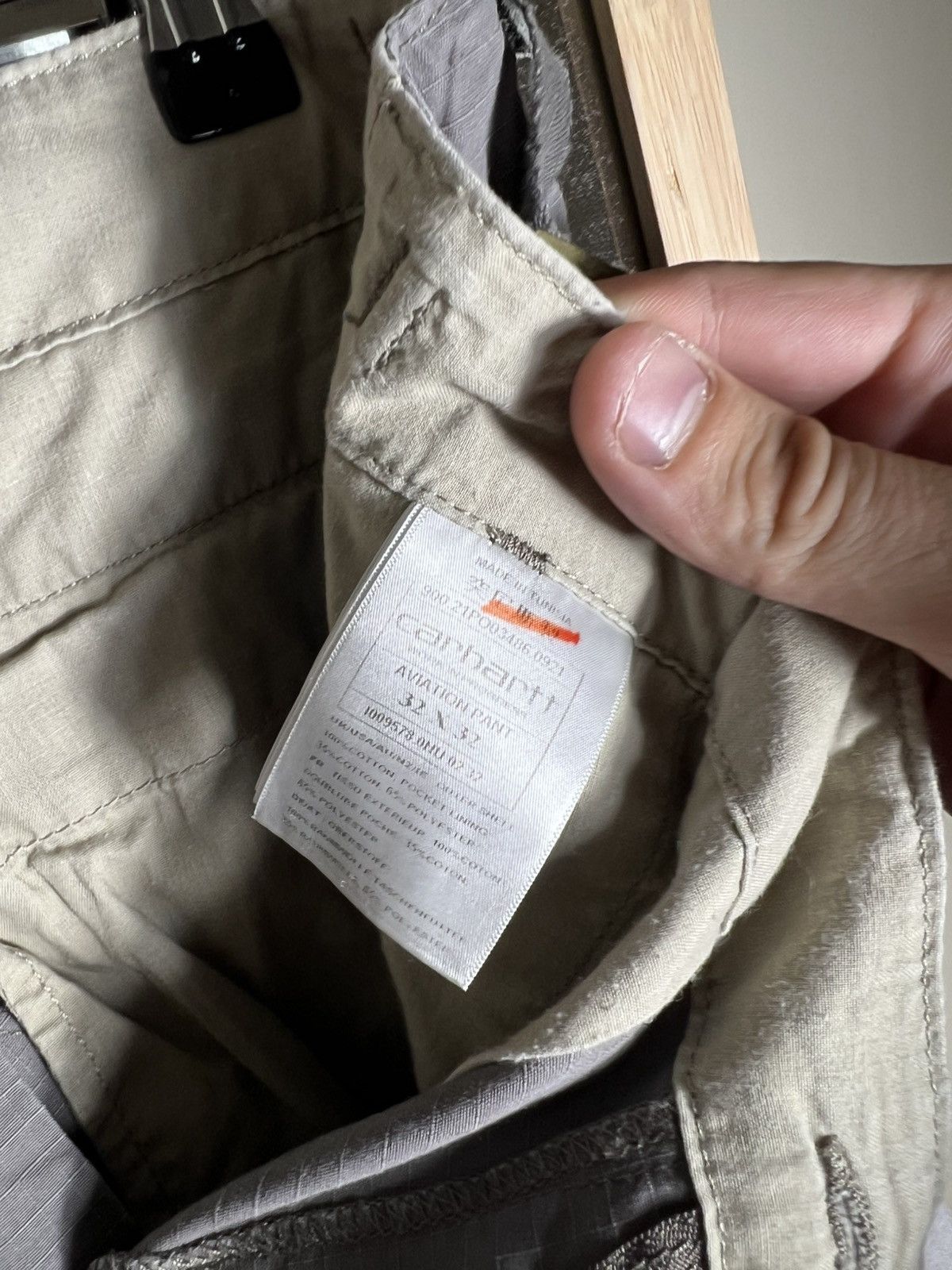 Carhartt Carhartt Vintage Cargo Pants Grey Workwear Utility Aviation Size US 32 / EU 48 - 10 Thumbnail