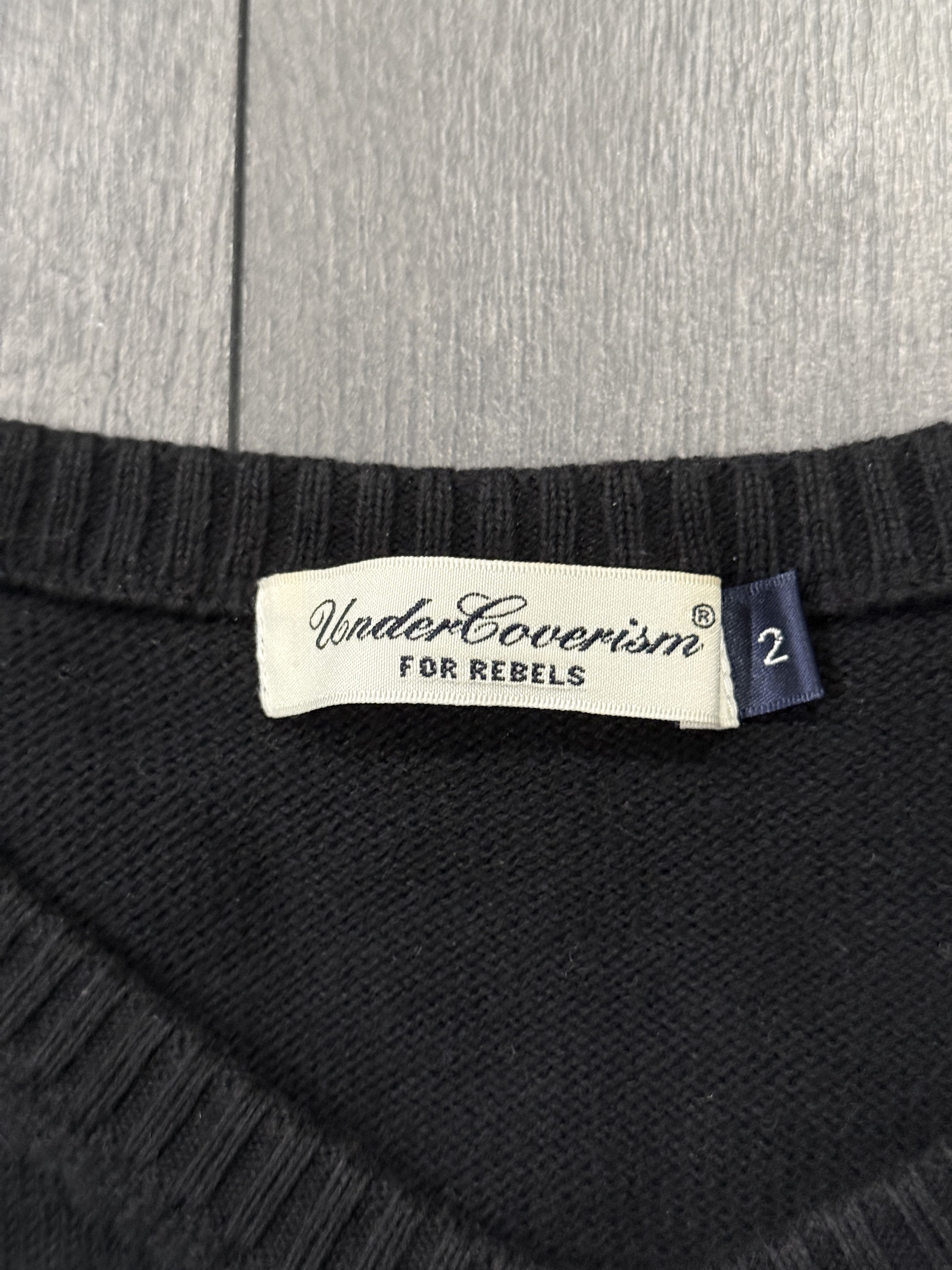 Jun Takahashi Undercover SS08 "Chaos" Knit tee Size US L / EU 52-54 / 3 - 3 Thumbnail