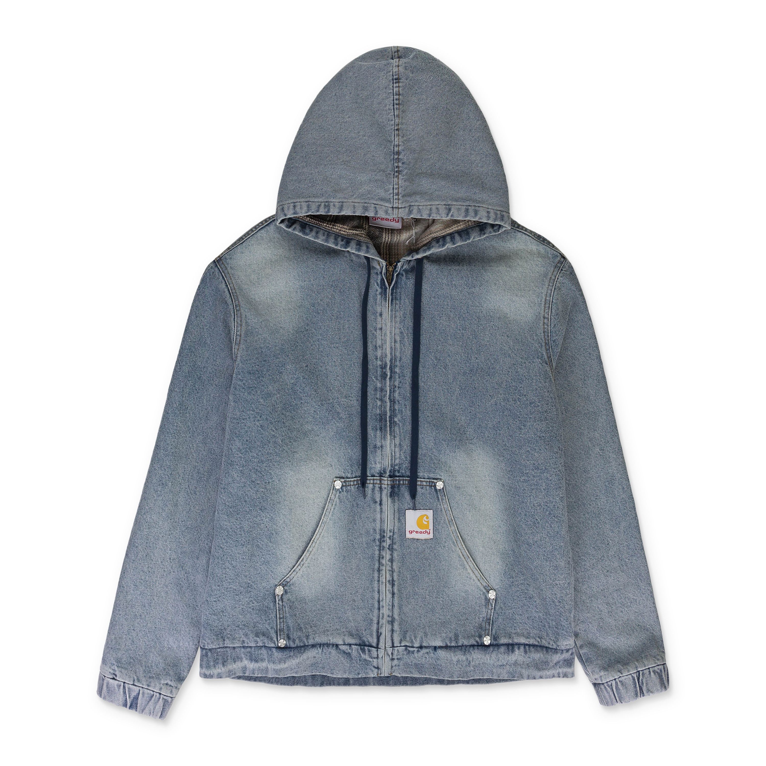 Greedy Unit BLUE LOOSE SCREW DENIM JACKET SIZE S Size US S / EU 44-46 / 1 - 1 Thumbnail