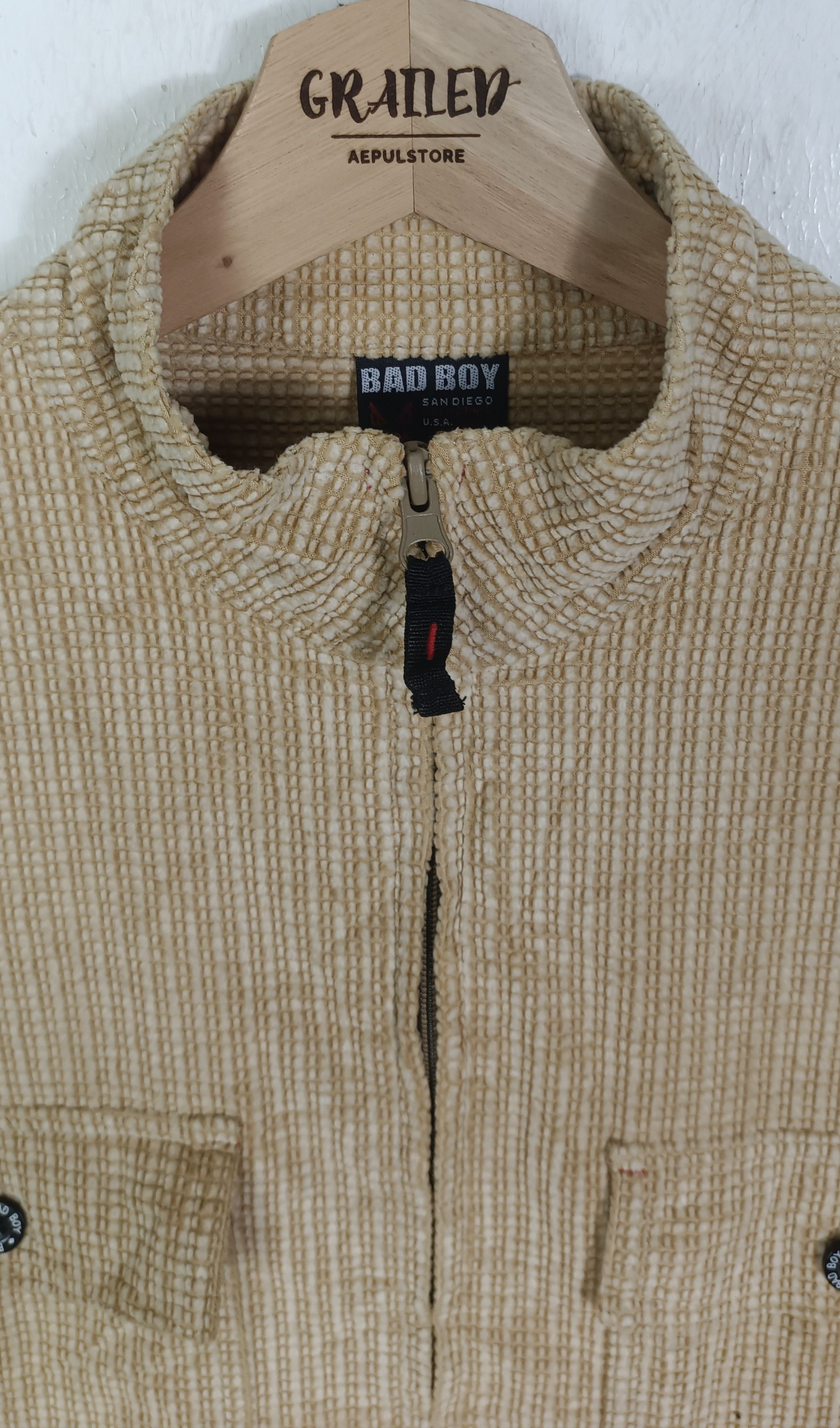 If Six Was Nine 2000s Bad Boys San Diego Embroidery Button Up Size US M / EU 48-50 / 2 - 8 Thumbnail