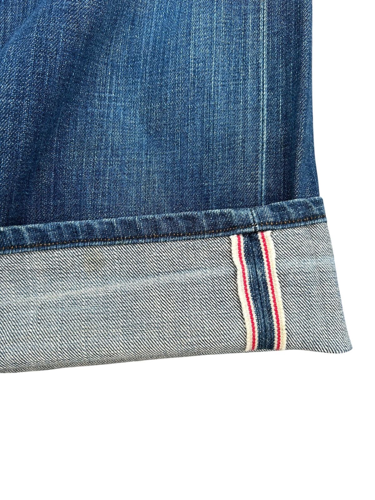 Kapital Vintage Wrangler Selvedge Baggy Japanese Brand Denim Jeans Size US 29 - 4 Thumbnail