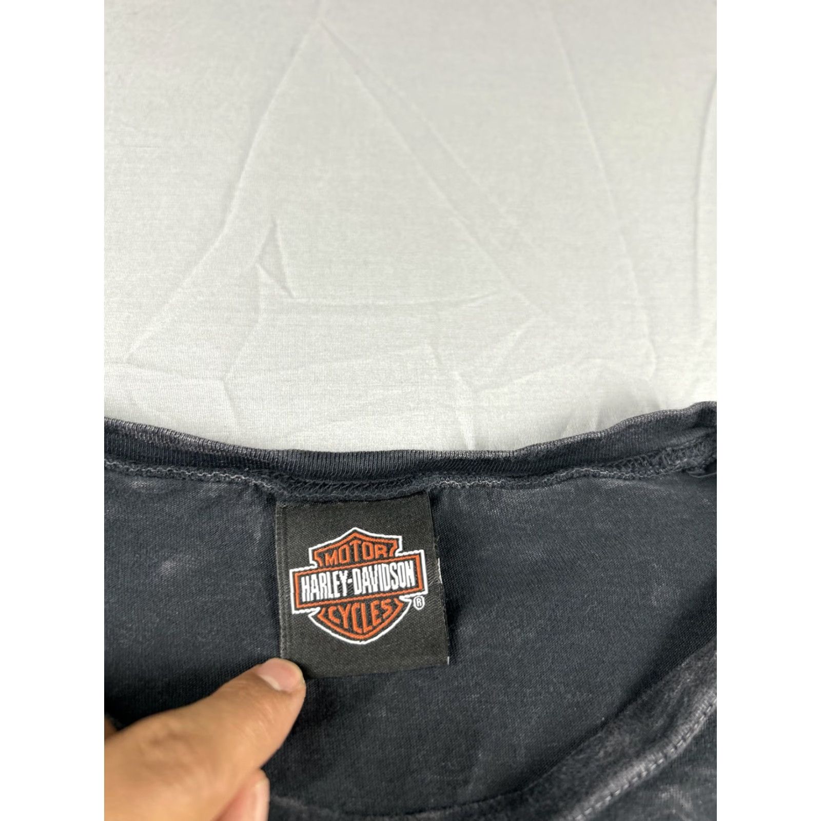 Harley Davidson Harley-Davidson Shirt Mens Long Sleeve 2XL Black Eagle Ride Free Las Cruces Eagle Graphic Print Crew Neck Size US XXL / EU 58 / 5 - 3 Thumbnail