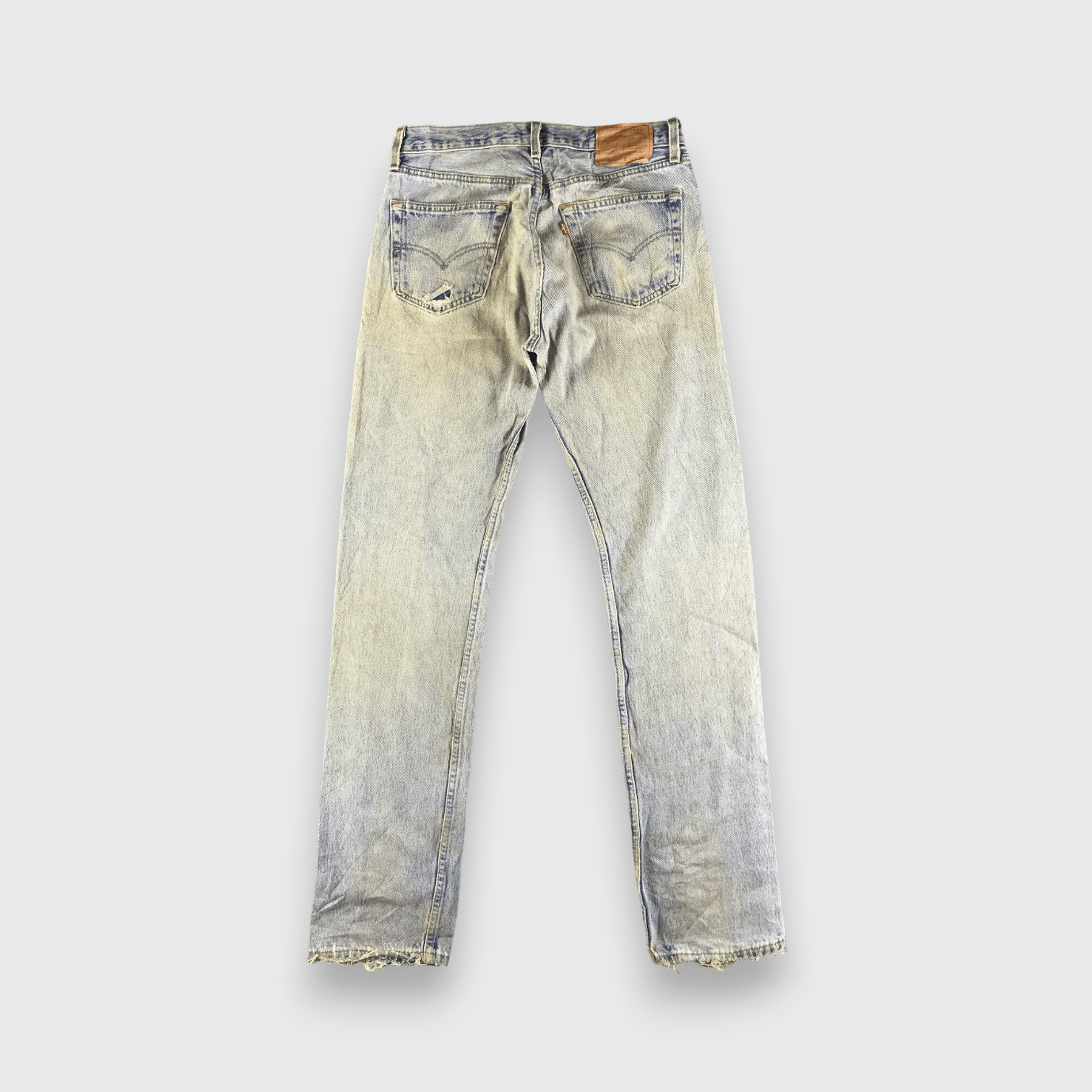 Levi's Vintage 90s Light Wash Levis 501 Jeans-J4036 Size US 32 / EU 48 - 2 Thumbnail