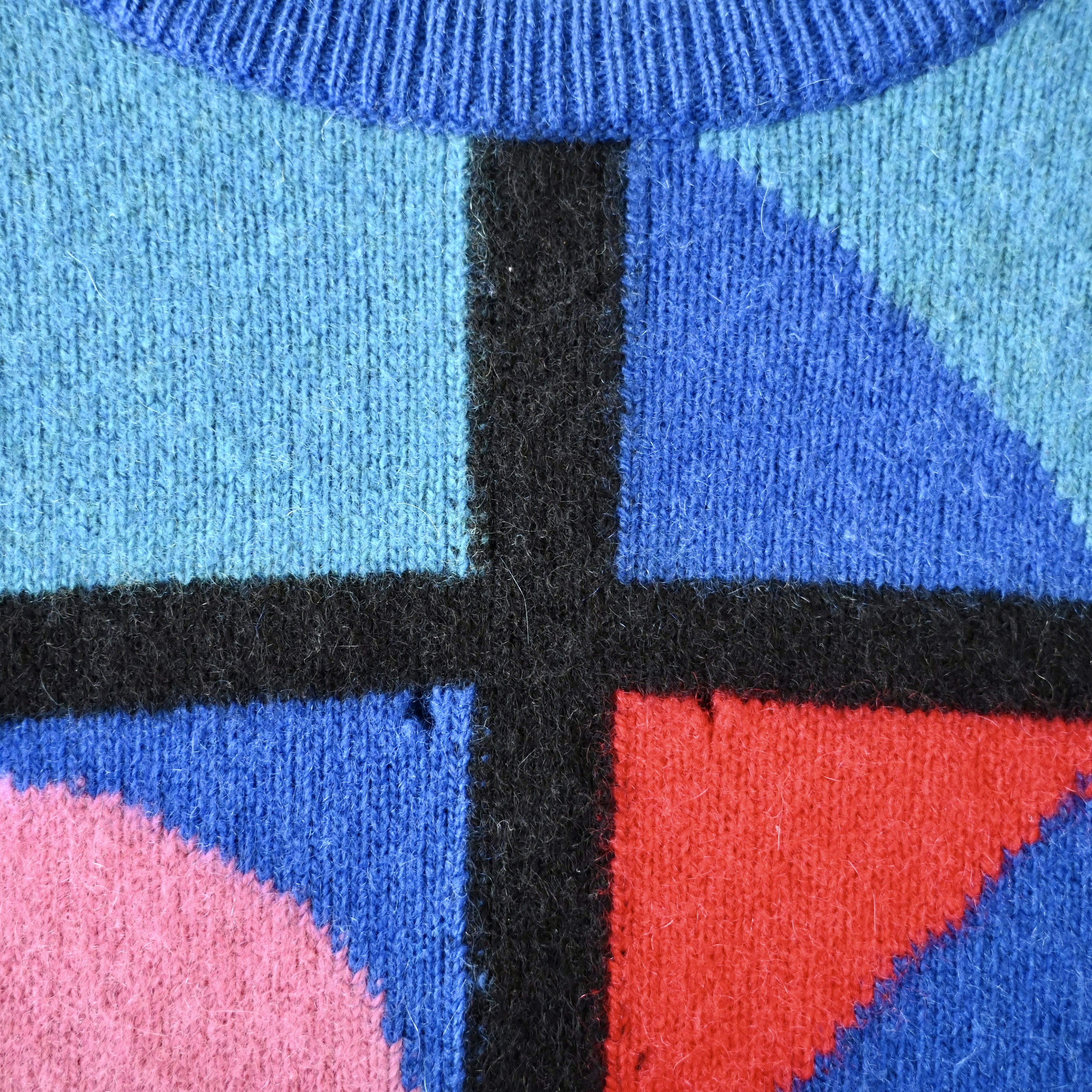 Vintage VTG 1980s Beth Brett pure cashmere sweater, made in Scotland Size US L / EU 52-54 / 3 - 10 Thumbnail