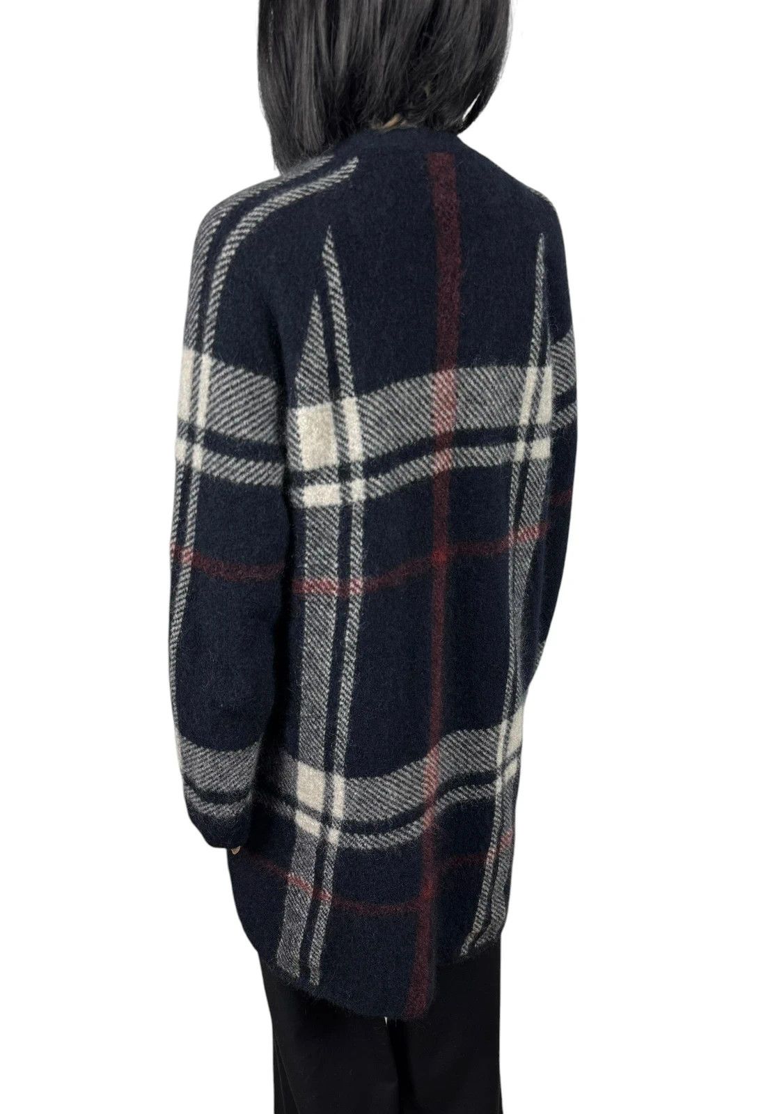 Max Mara S’ Max Mara Wool Mohair Cardigan Plaid size S Size S / US 4 / IT 40 - 7 Thumbnail