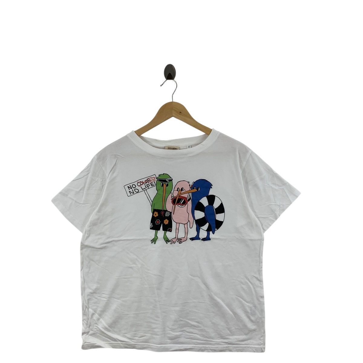 Other TITICACA ENVIRONMENTAL No Ice No Life Preserve Tee Shirt Top Size M / US 6-8 / IT 42-44 - 4 Thumbnail