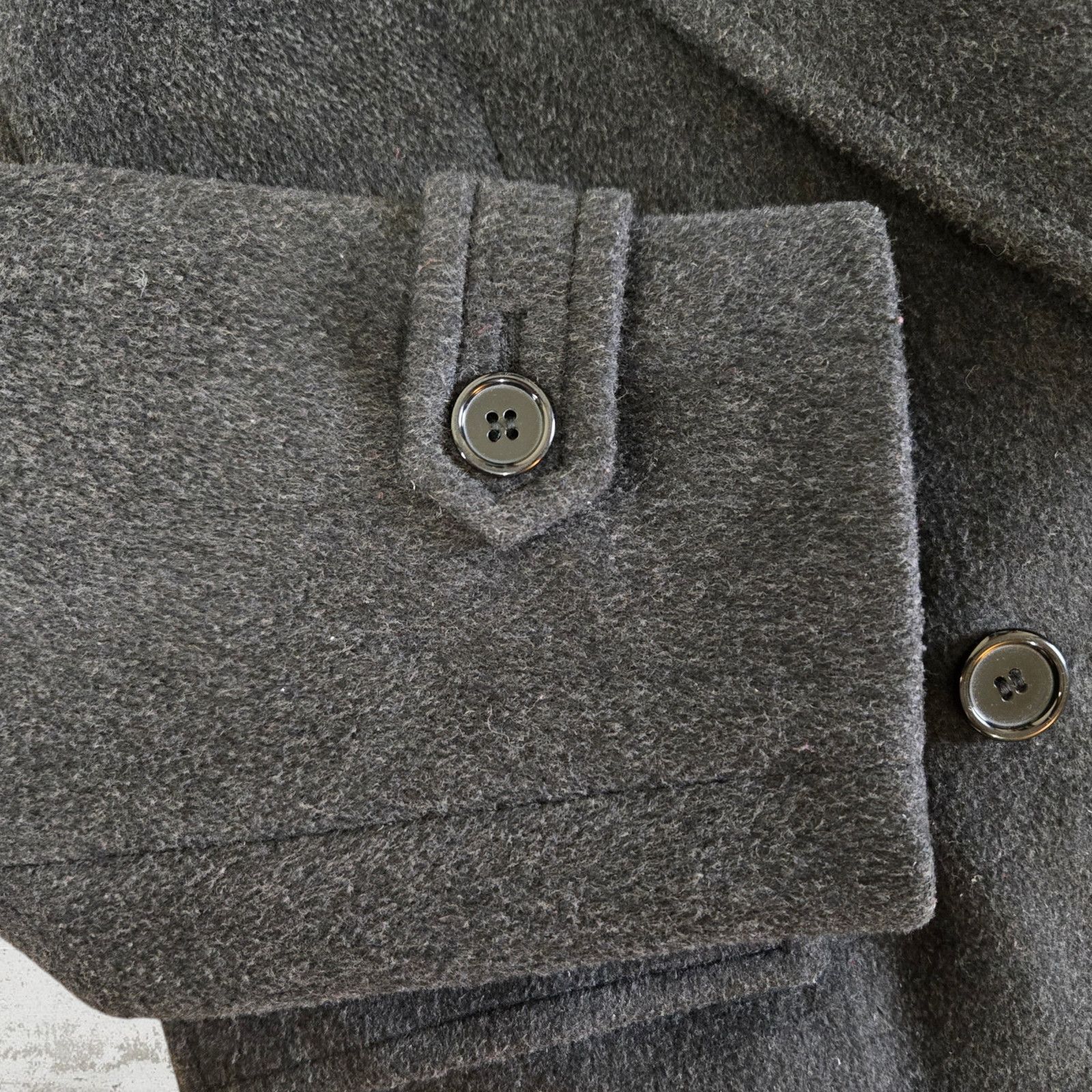 Vintage Vintage 80s Wool Cashmere Overcoat Size 14 Size XL / US 12-14 / IT 48-50 - 5 Thumbnail
