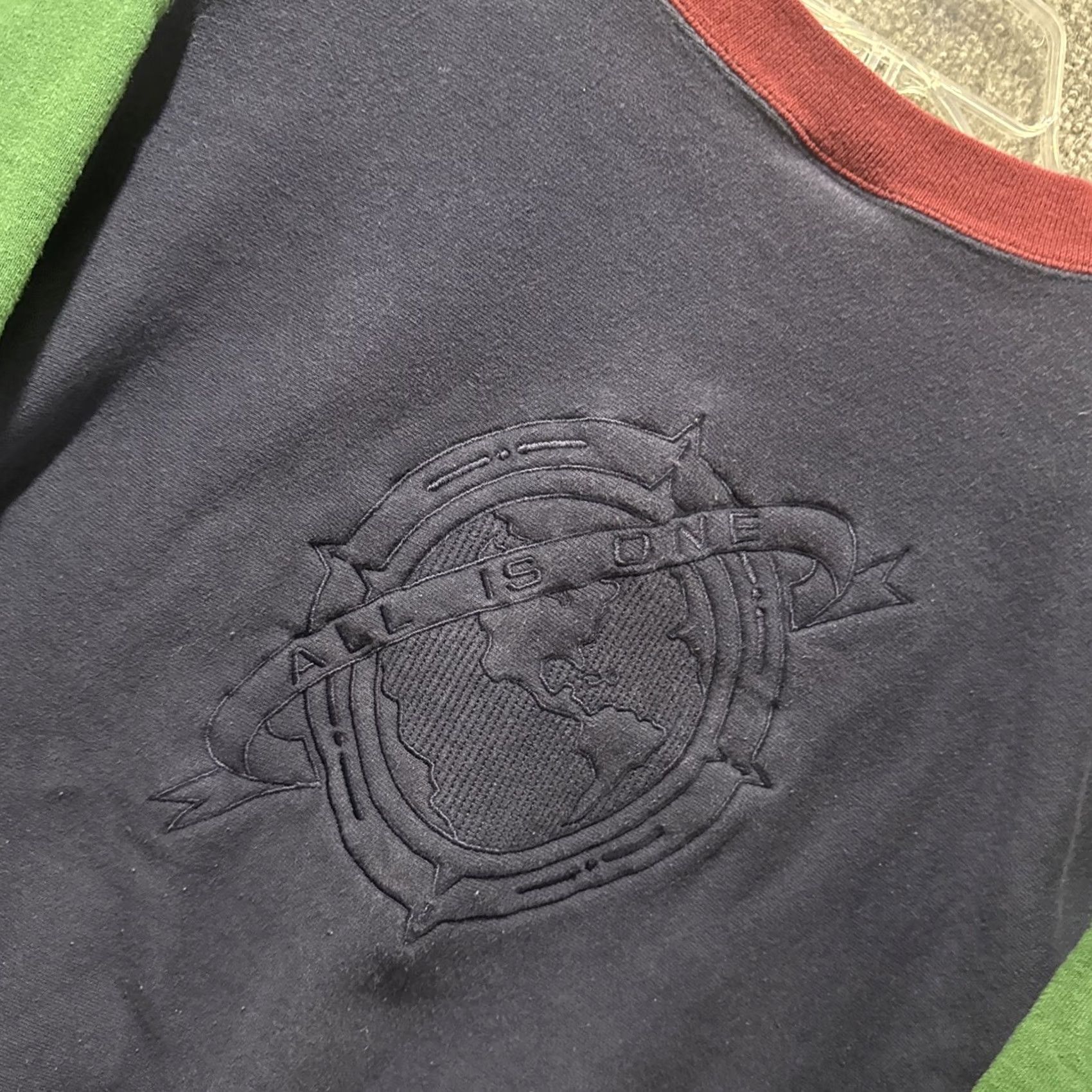 Hard Rock Cafe VINTAGE Hard Rock Cafe Pullover Crewneck 80s All Is One Long Sleeve Size L Men’s Size US L / EU 52-54 / 3 - 2 Thumbnail