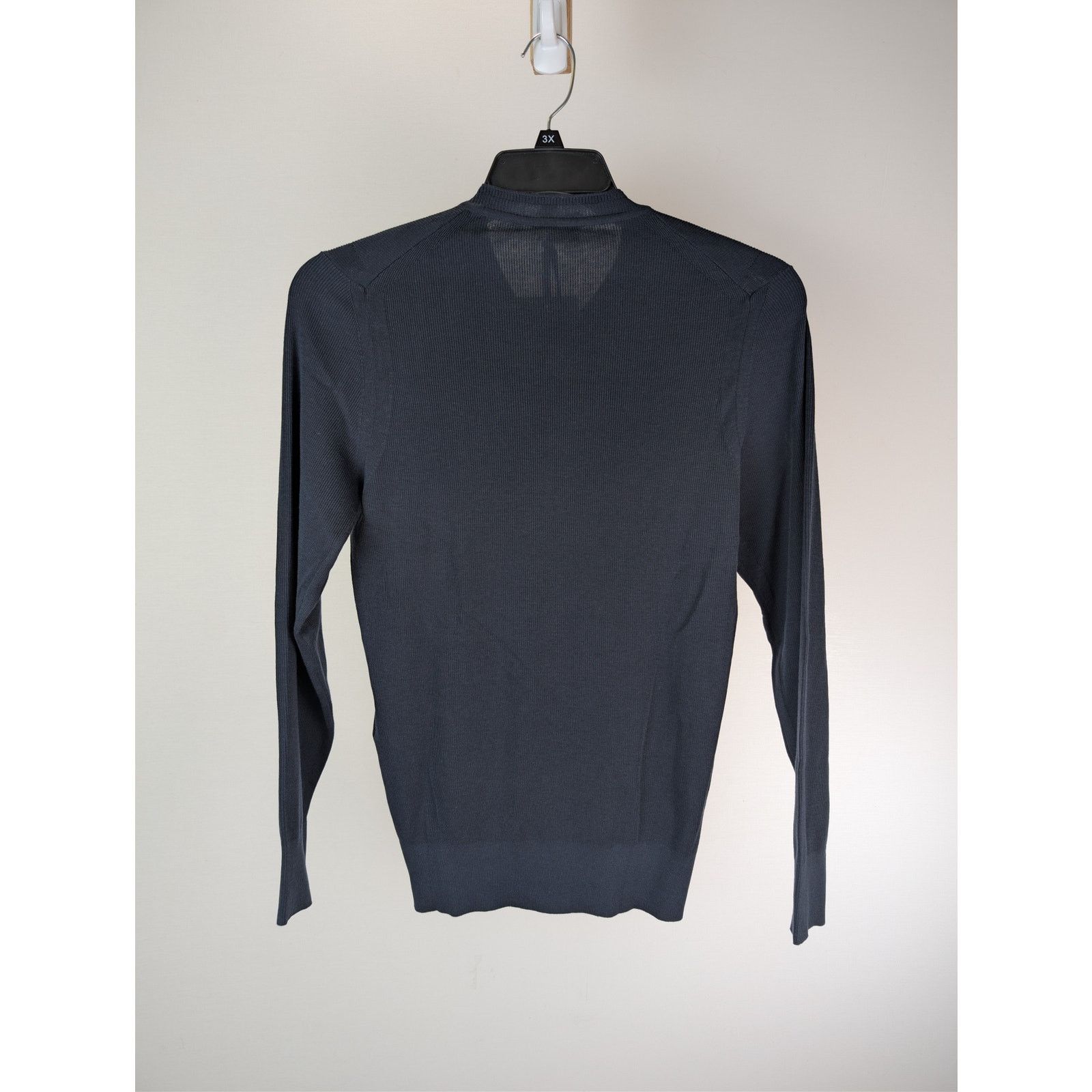 Tom Ford o1rshd1 Henley Shirt in Navy Blue Size US S / EU 44-46 / 1 - 11 Thumbnail
