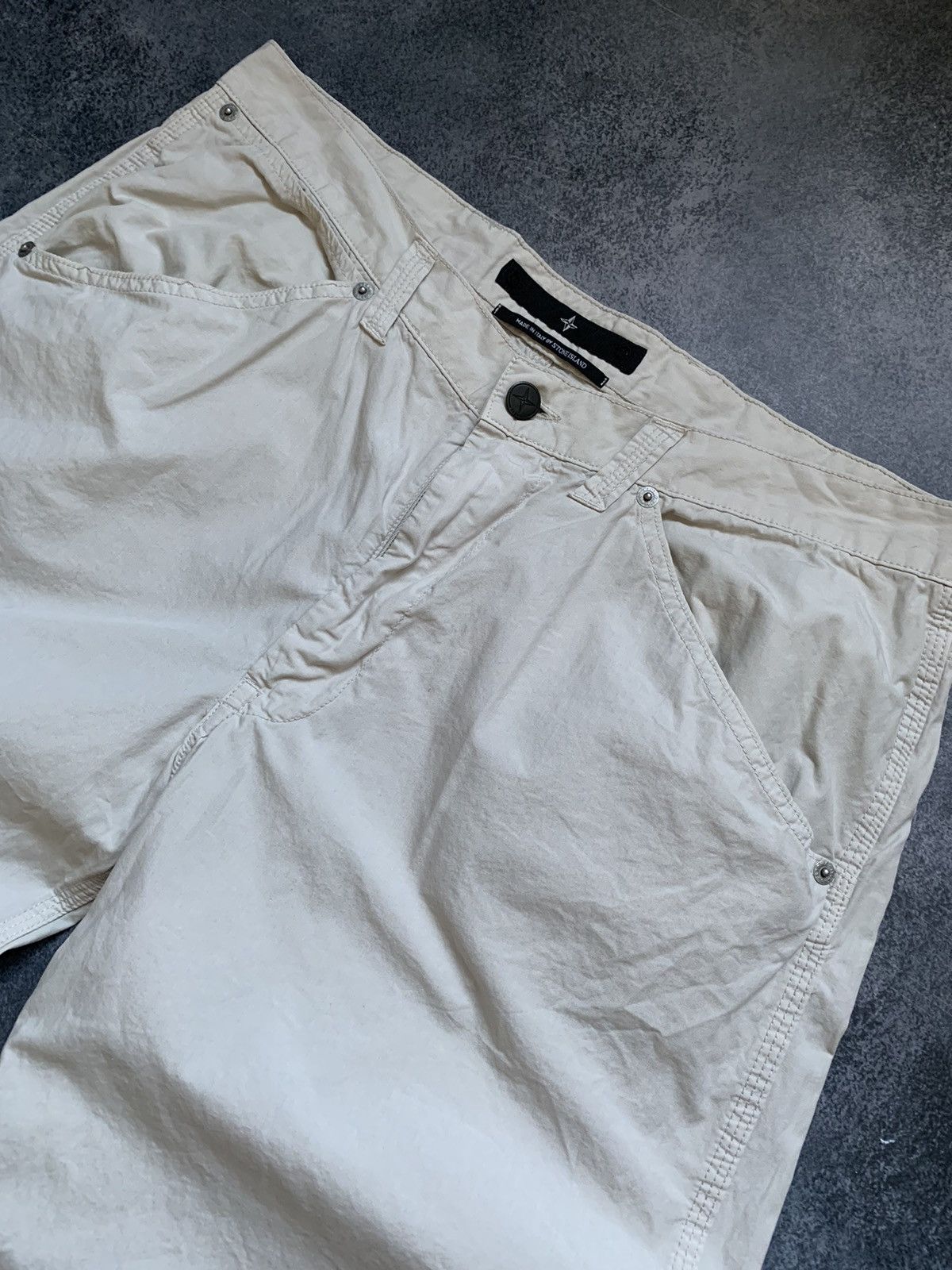 Stone Island 💥 VINTAGE STONE ISLAND BAGGY PANTS Y2K Size US 34 / EU 50 - 4 Thumbnail
