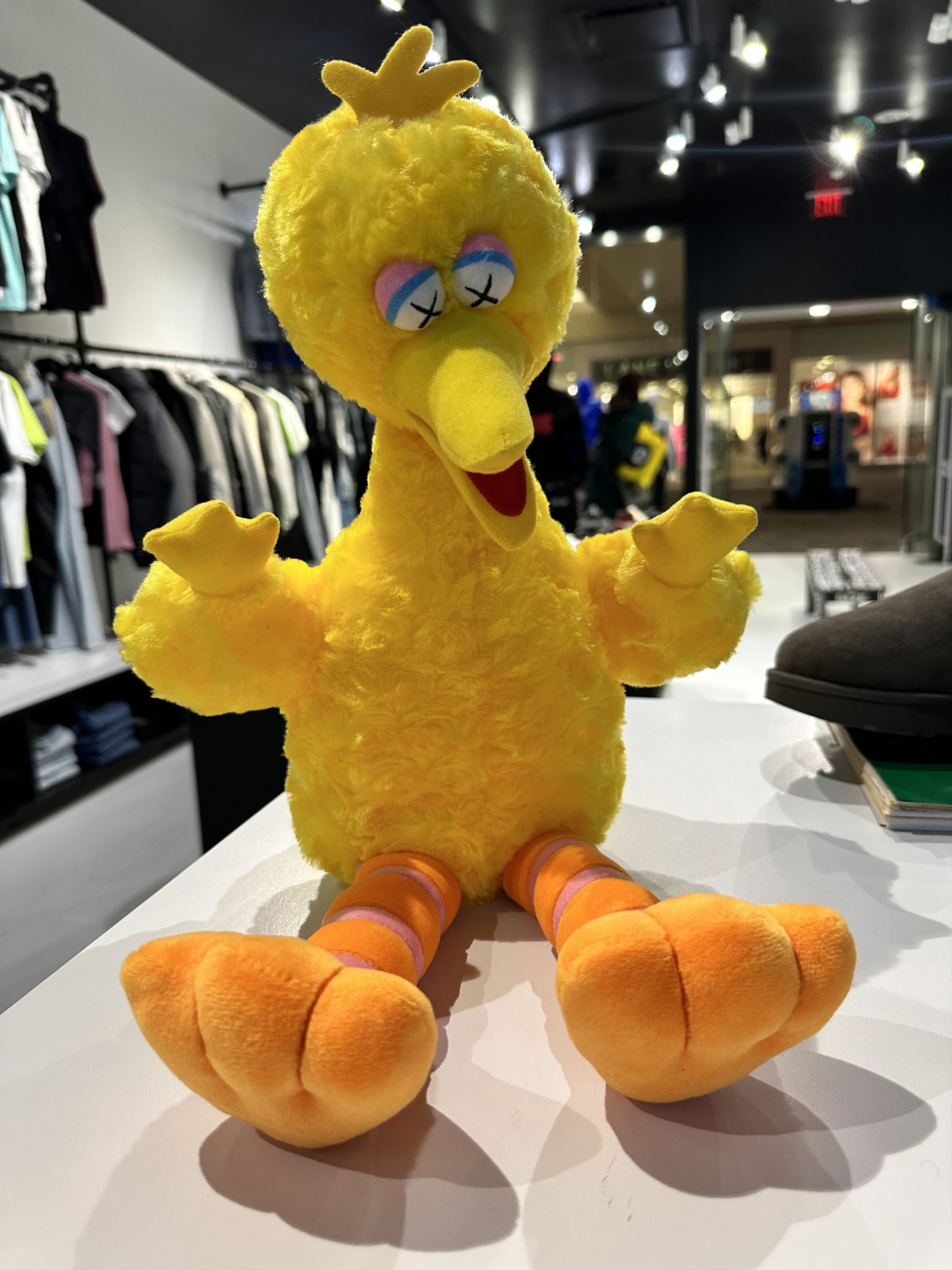 Kaws Uniqlo KAWS SESAME STREET BIG BIRD Grailed