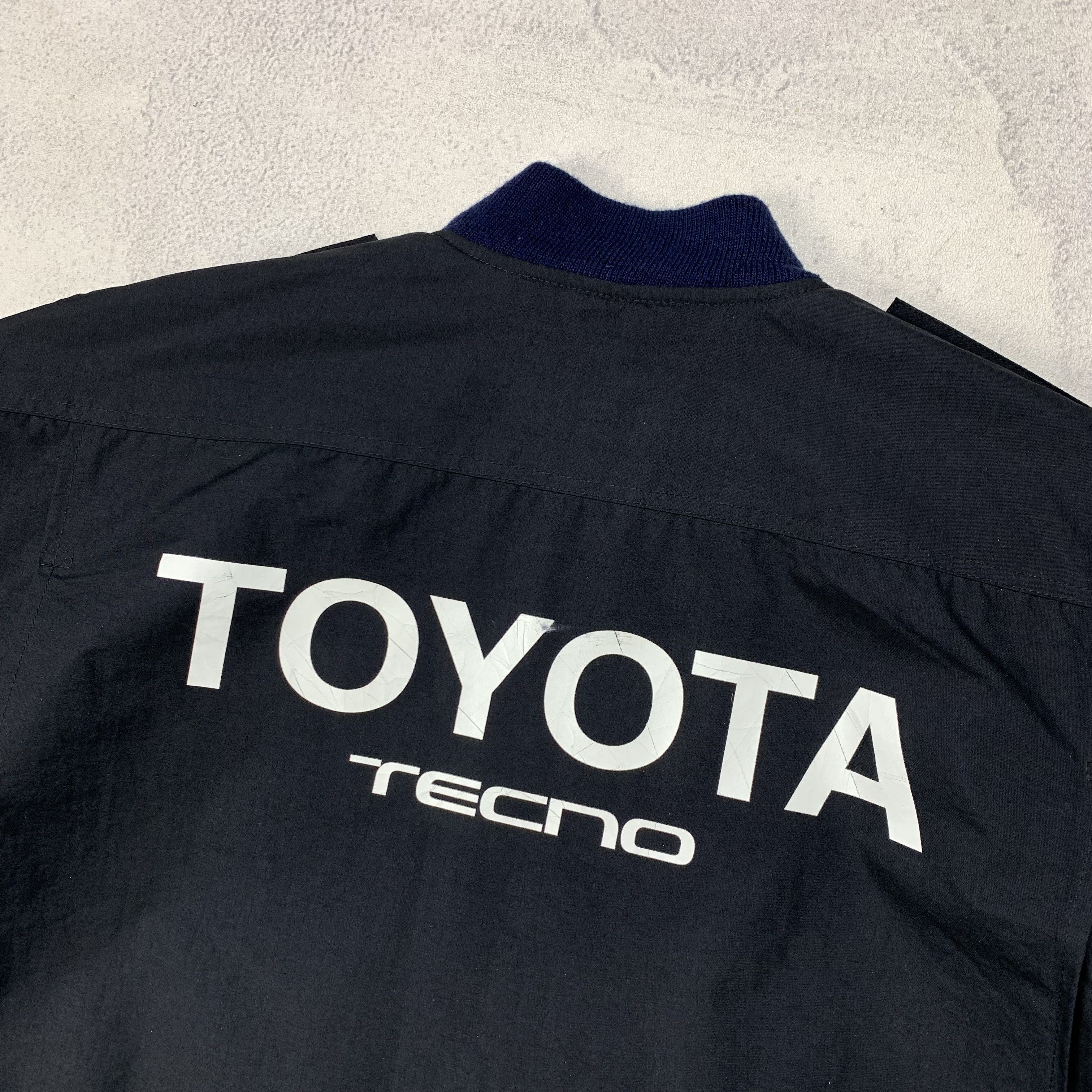 Japanese Brand Vintage Toyota Techno Racing Jacket Size US XL / EU 56 / 4 - 2 Thumbnail