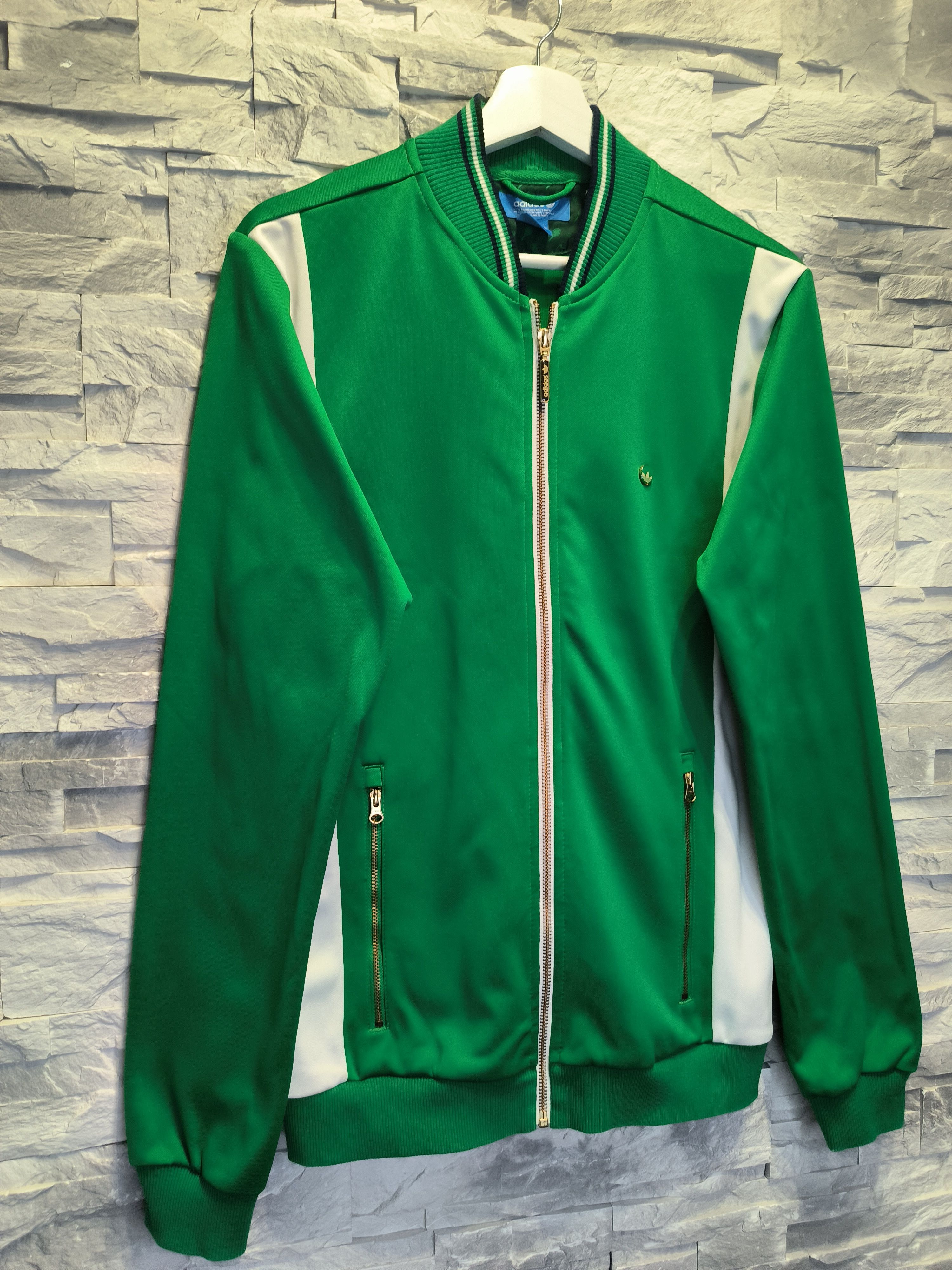 Adidas Adidas Stan Smith Tracksuit Zip Logo Green Size US M / EU 48-50 / 2 - 3 Thumbnail