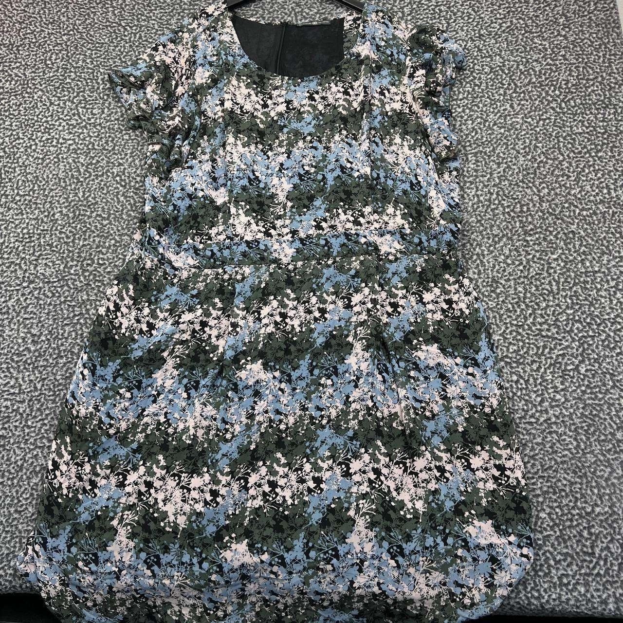 Other Signature Collection Chiffon Dress Women 2X Floral Print Size XXL / US 16-18 / IT 52-54 - 1 Thumbnail