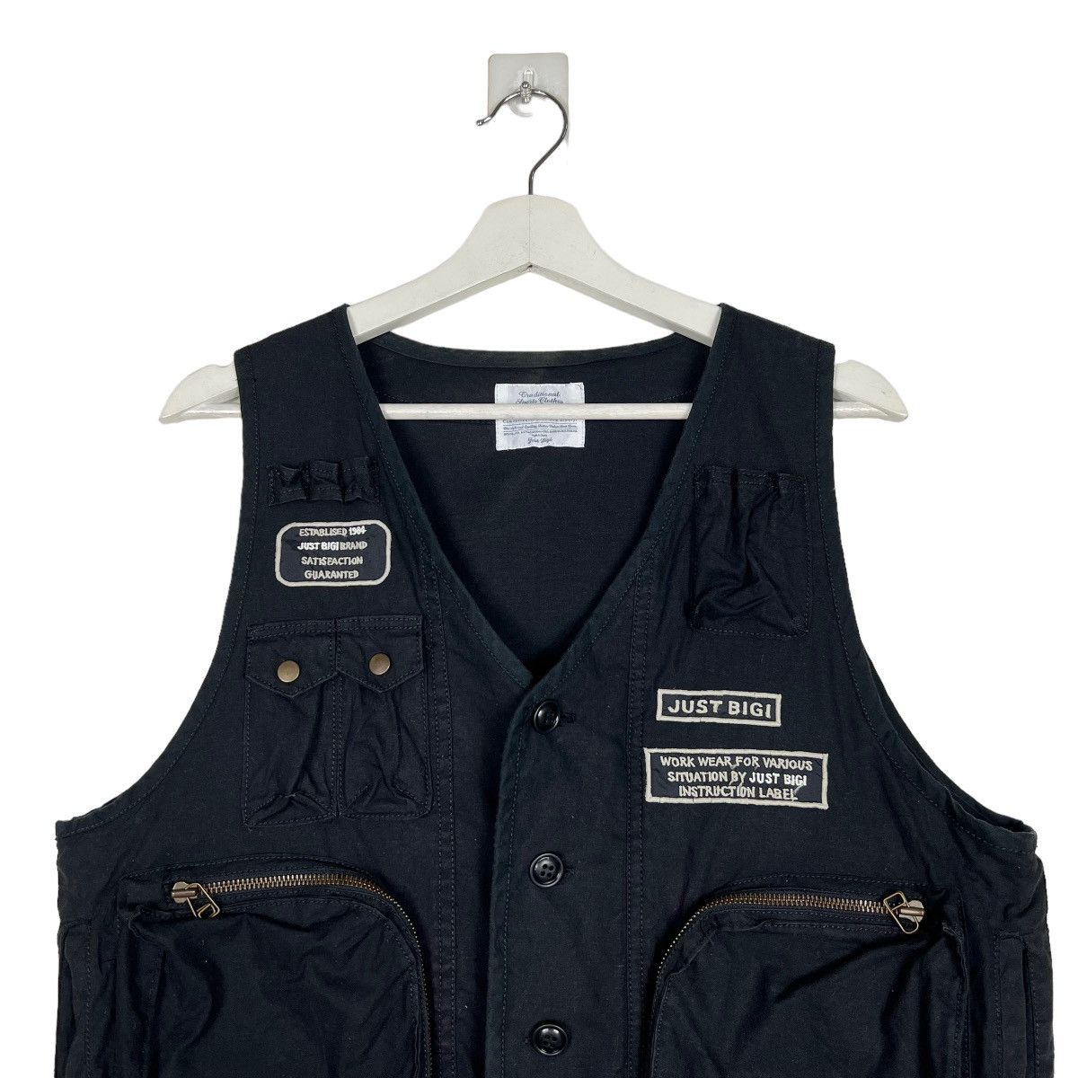 BIGI 🔥 JUST BIGI CARGO TACTICAL TANK TOP VEST Size US L / EU 52-54 / 3 - 3 Thumbnail