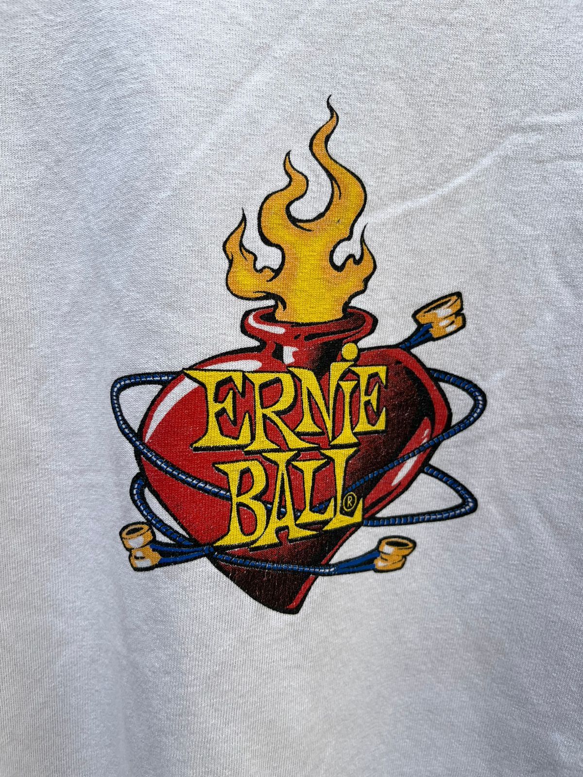 Other Y2K VTG Ernie Balls Raglan print graphic tee tshirt Size US XL / EU 56 / 4 - 3 Thumbnail