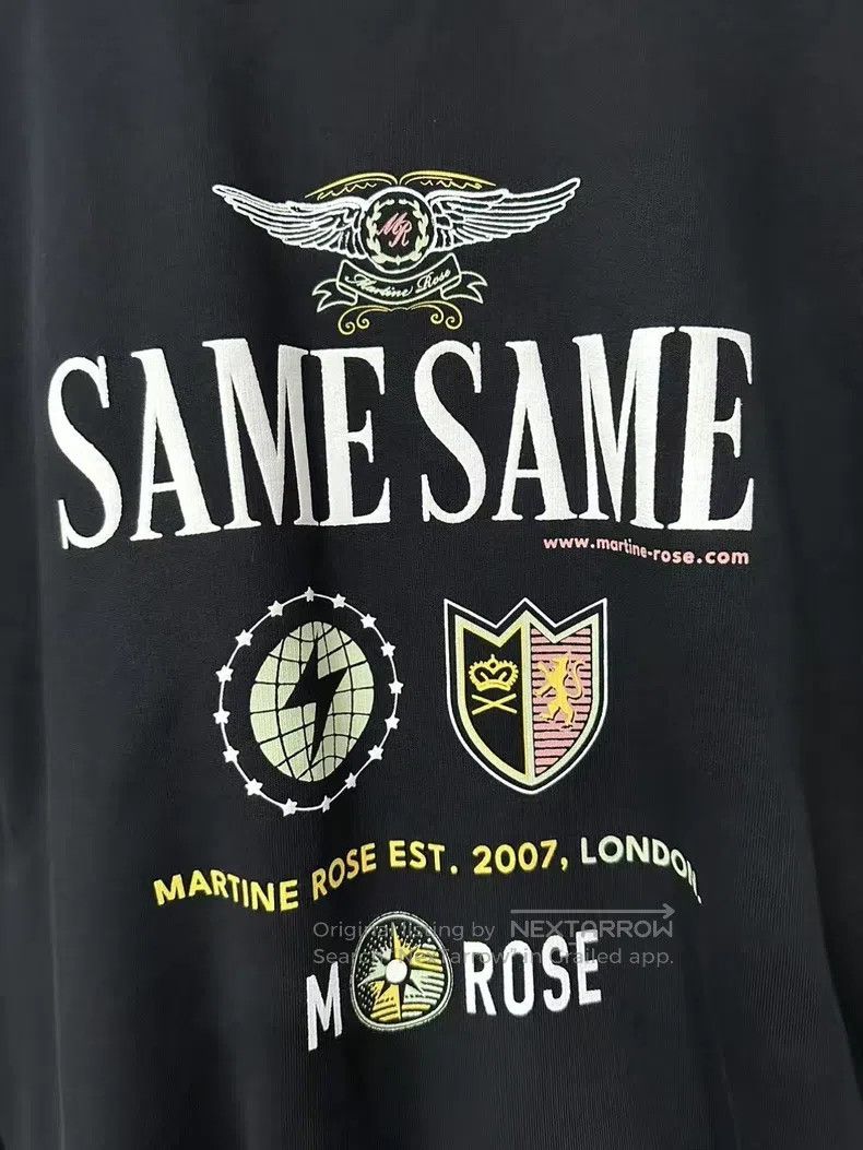Martine Rose Martine Rose Silhouette badge printed polo cotton sweatshi Size US L / EU 52-54 / 3 - 5 Thumbnail