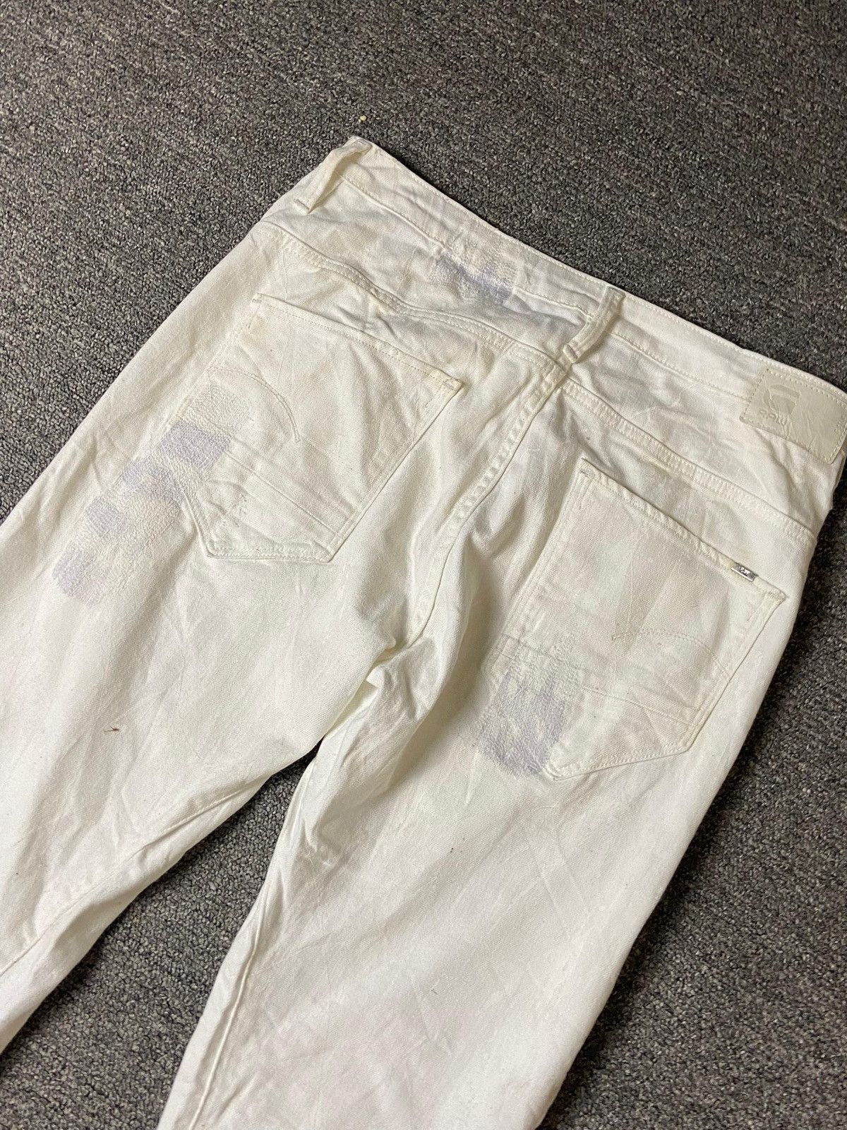 G-Star G-Star Raw Premium Destroy Denim Jeans (146) Size US 30 / EU 46 - 2 Thumbnail