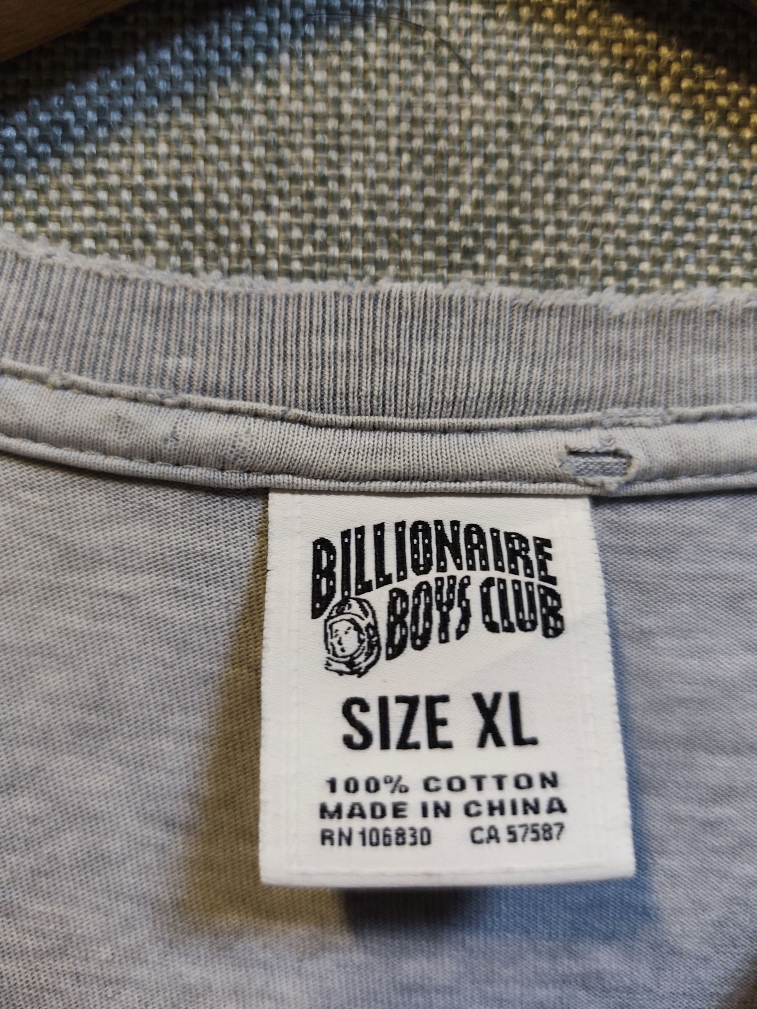 Billionaire Boys Club BBC Billionaire Boys Club Distressed Collar Astronaut Tee XL Size US XL / EU 56 / 4 - 7 Thumbnail