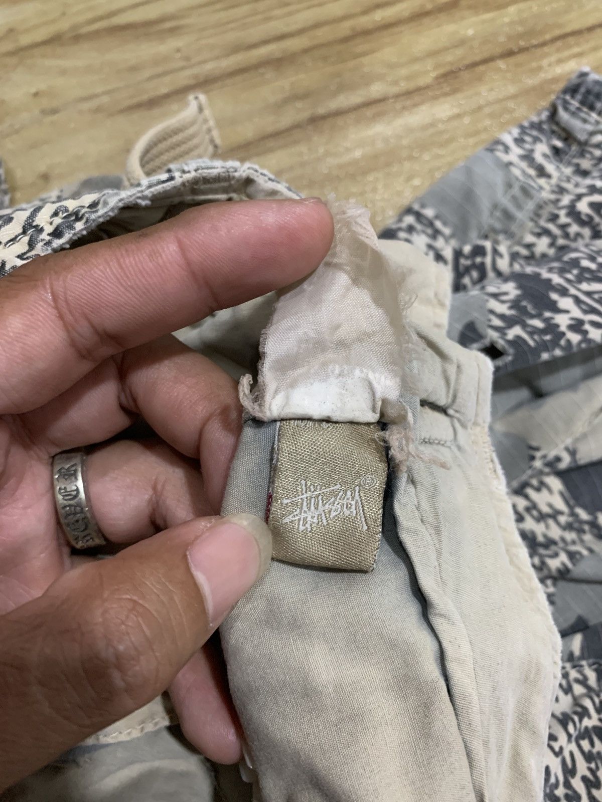 Stussy Vintage Stussy Cargo Half Pants Size US 34 / EU 50 - 6 Thumbnail