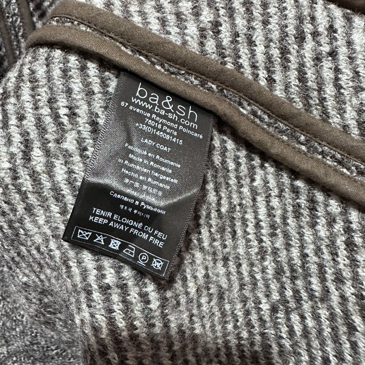 ba&sh ba&sh Paris Wool Blend Lady Coat Made Romania Heather Grey Size XS / US 0-2 / IT 36-38 - 4 Thumbnail