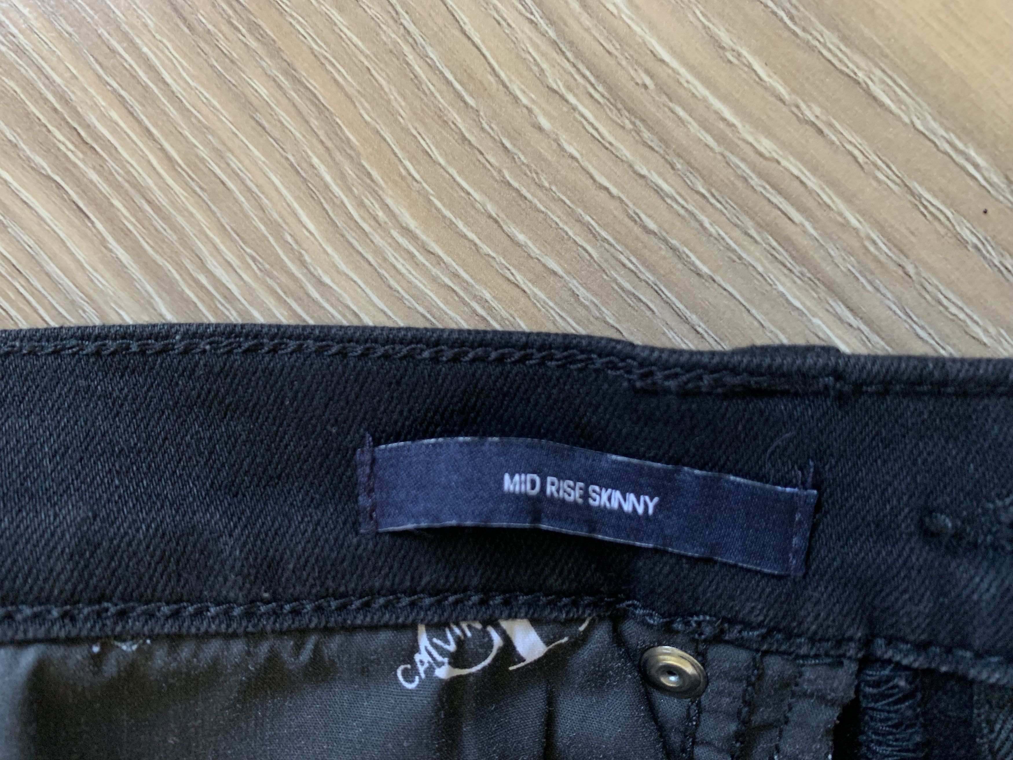Calvin Klein Calvin Klein Black Skinny Jeans Size 25" / US 0 / IT 36 - 10 Thumbnail