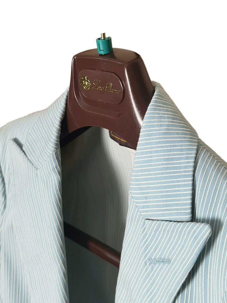 Loro Piana Loro Piana Blue Casual Blazer-2508 Size US S / EU 44-46 / 1 - 5 Thumbnail