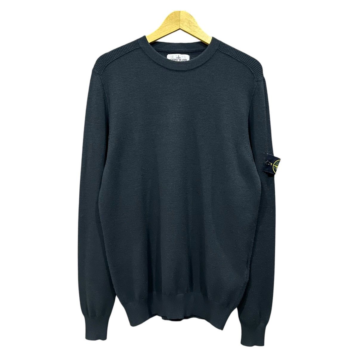 Stone Island Stone Island Dark Forest Green Knit Sweaters Size US M / EU 48-50 / 2 - 1 Thumbnail