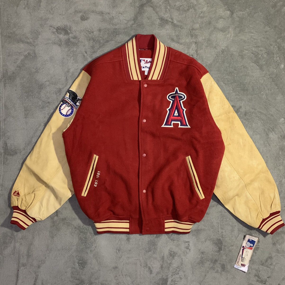 Majestic Los Angeles MLB Jacket Varsity Size US L / EU 52-54 / 3 - 1 Thumbnail