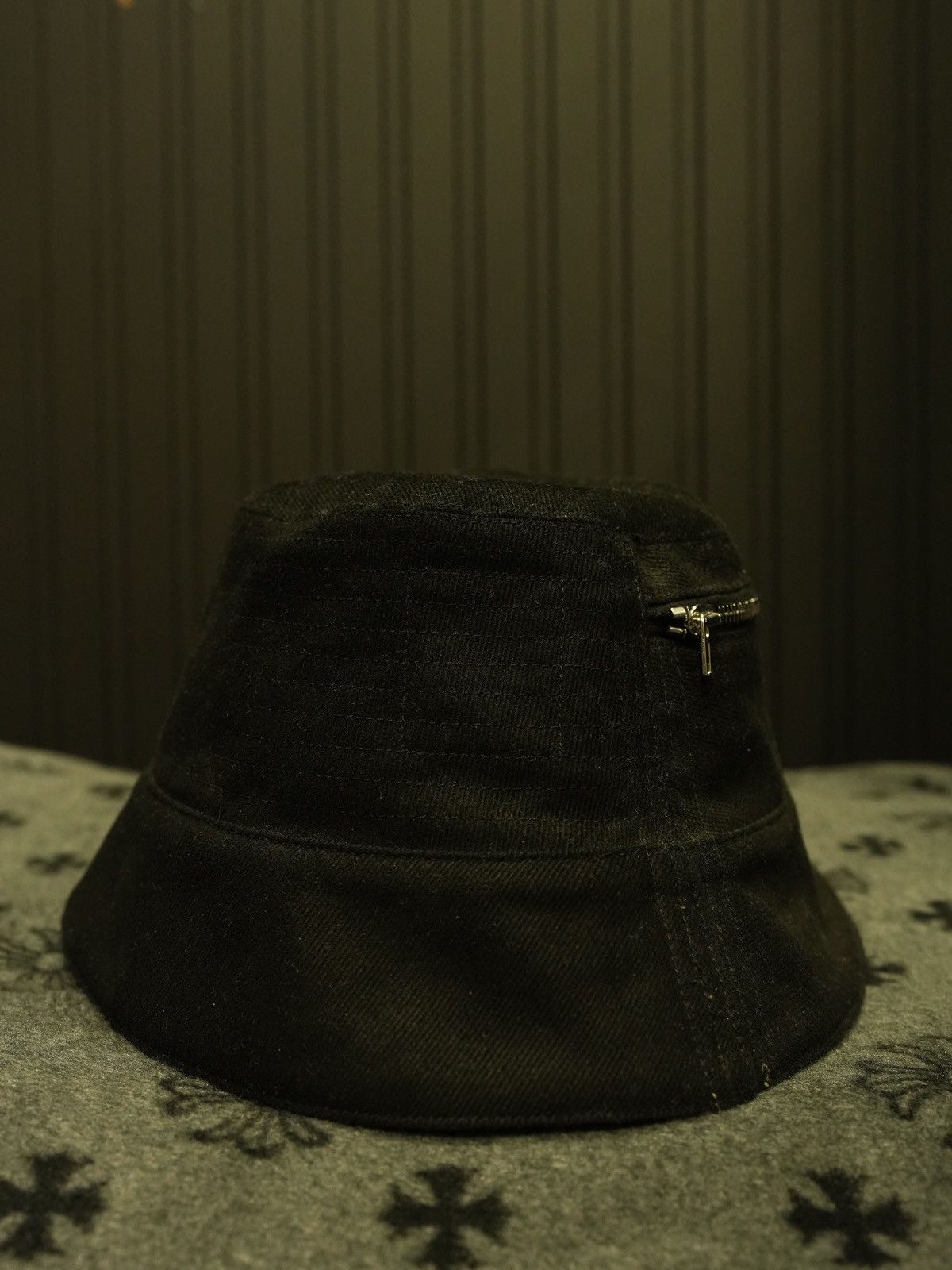 Rick Owens × Rick Owens Drkshdw Rick Owens DRKSHDW Gilligan Bucket Hat Size ONE SIZE - 3 Thumbnail